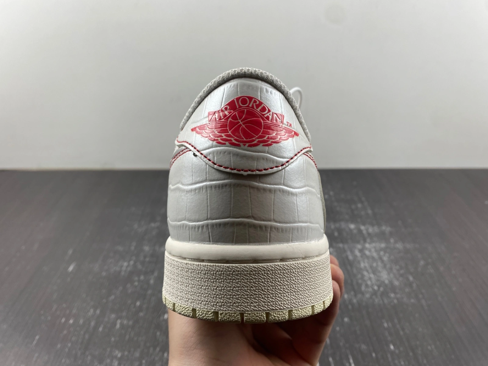 Popular Air Jordan 1 Low Travis Scott Crocodile print DM7866- 1415