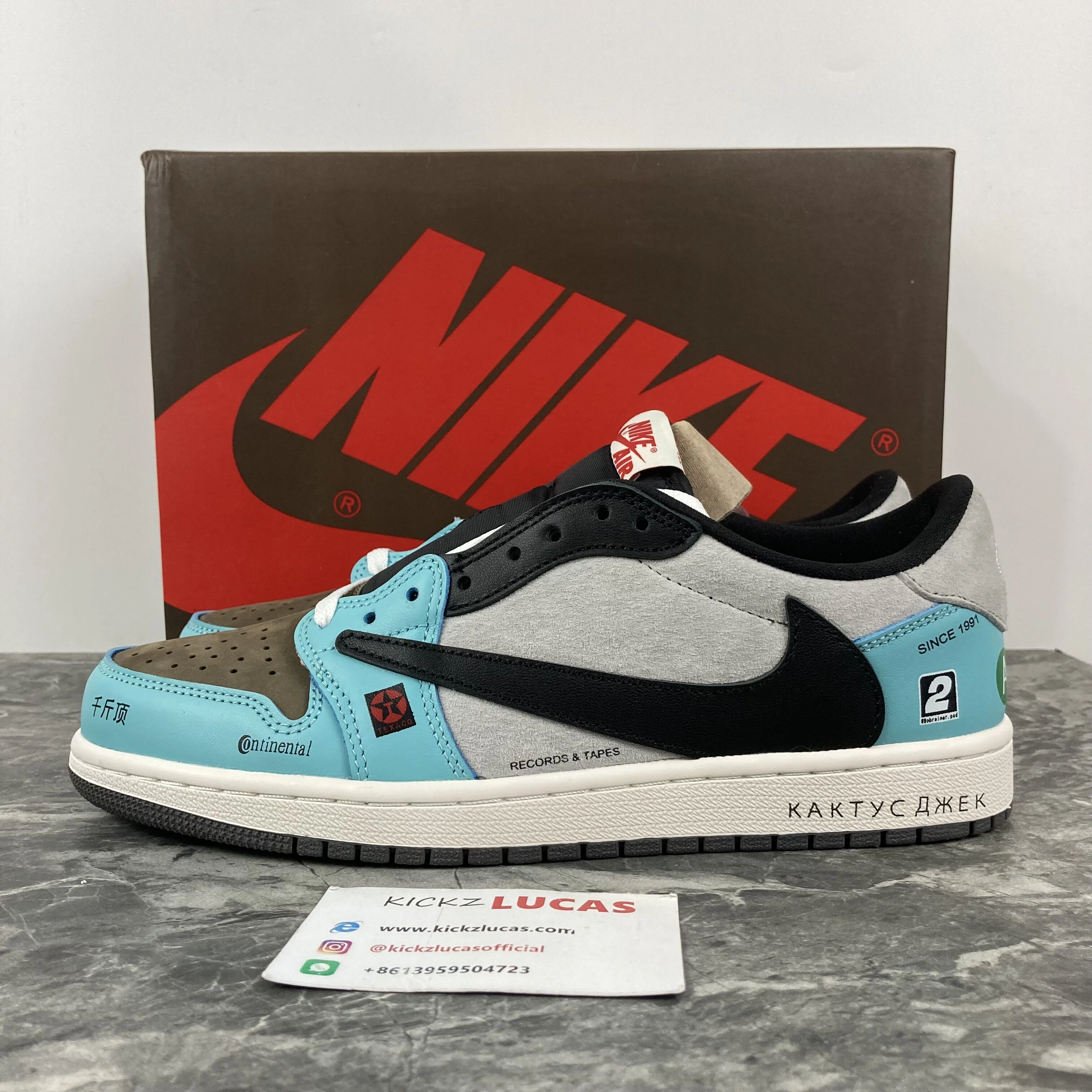 Resilient Air Jordan 1 Low Travis Scott Cuctus Jack DM7866- 1552