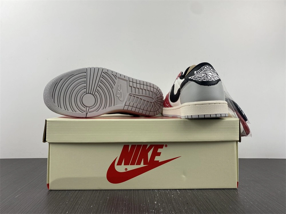 Comfortable Air Jordan 1 Low Travis Scott Customized DM7866- 1638