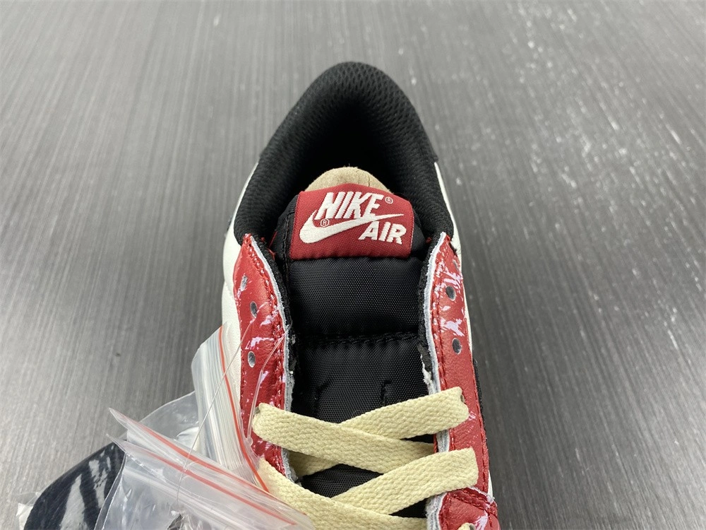 Comfortable Air Jordan 1 Low Travis Scott Customized DM7866- 1638