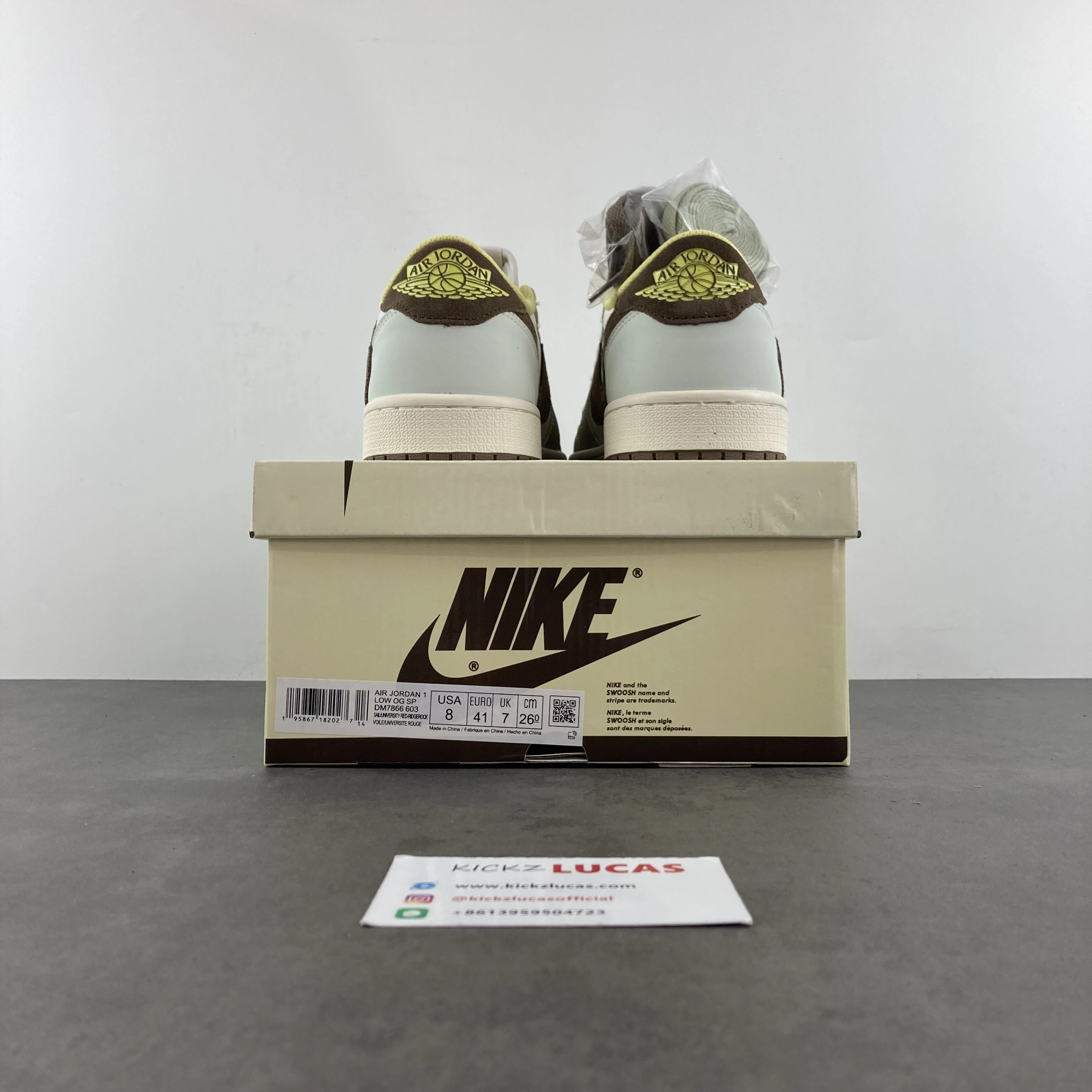 Air Jordan 1 Low Travis Scott Green DM7866- TopPick 1523