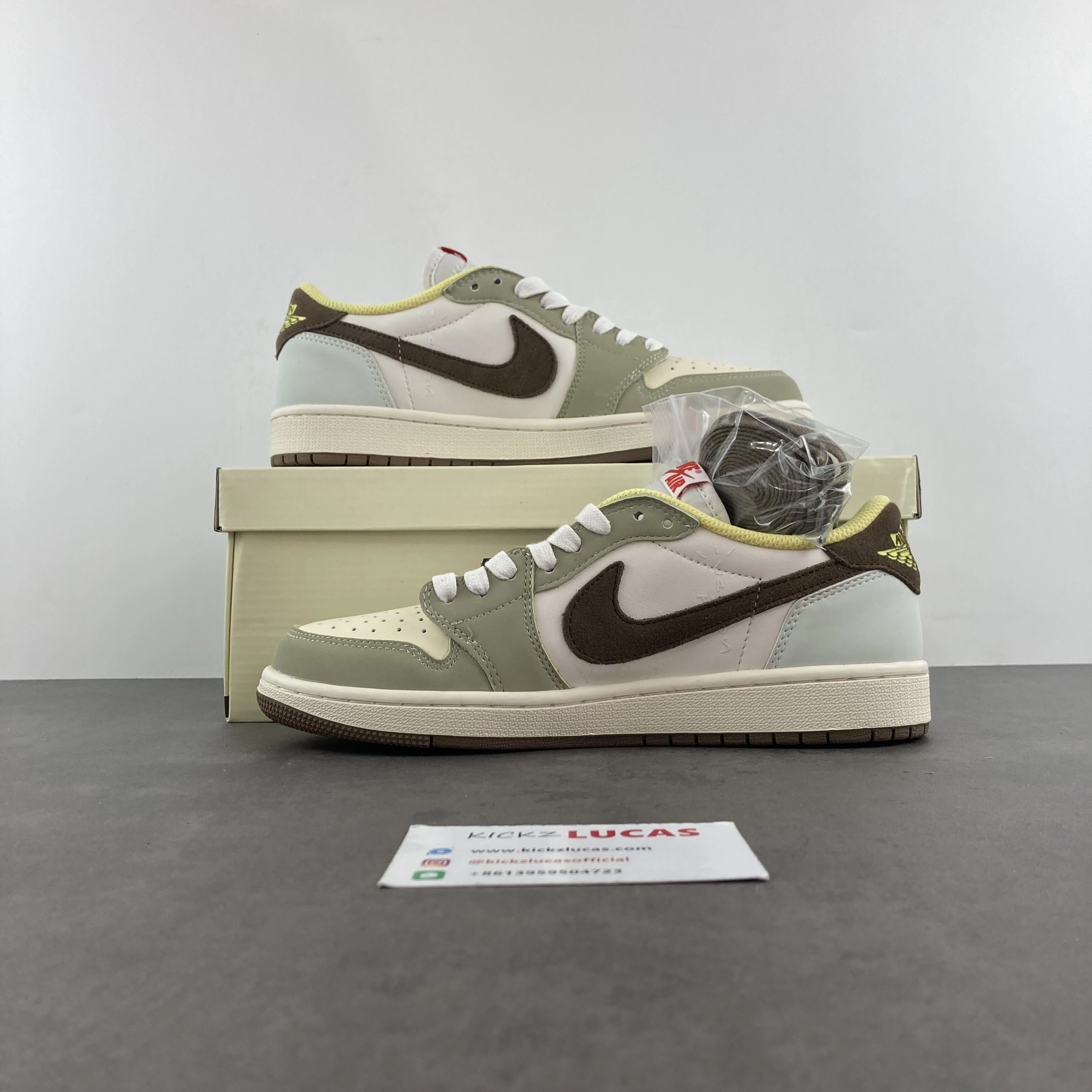 Air Jordan 1 Low Travis Scott Green DM7866- TopPick 1523