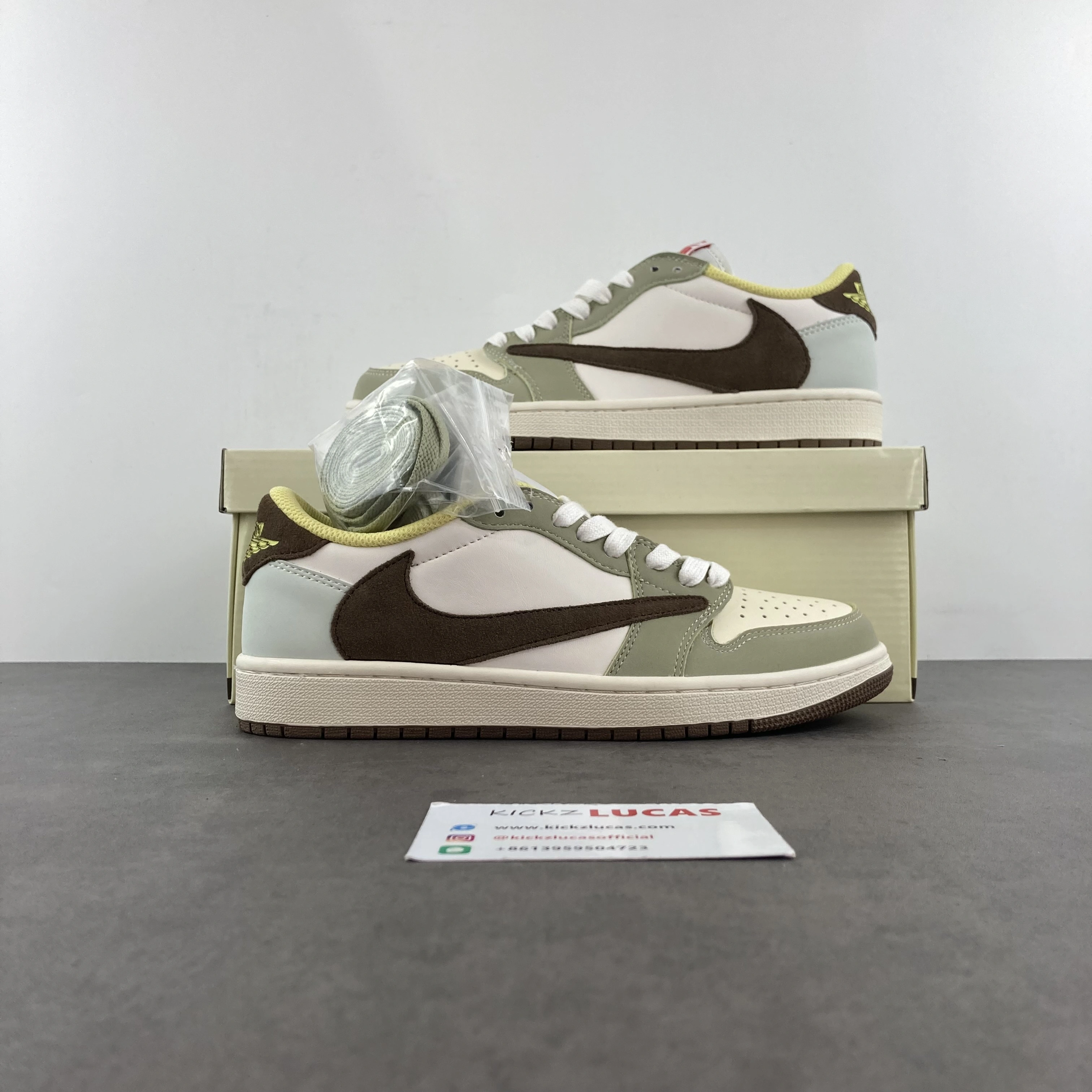 Air Jordan 1 Low Travis Scott Green DM7866- TopPick 1523