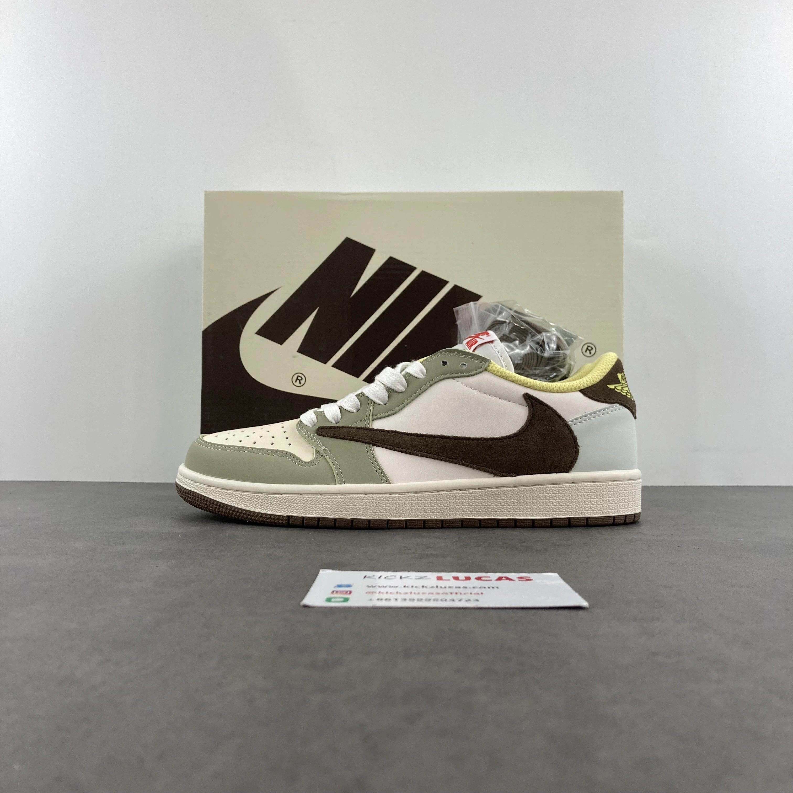 Air Jordan 1 Low Travis Scott Green DM7866- TopPick 1523