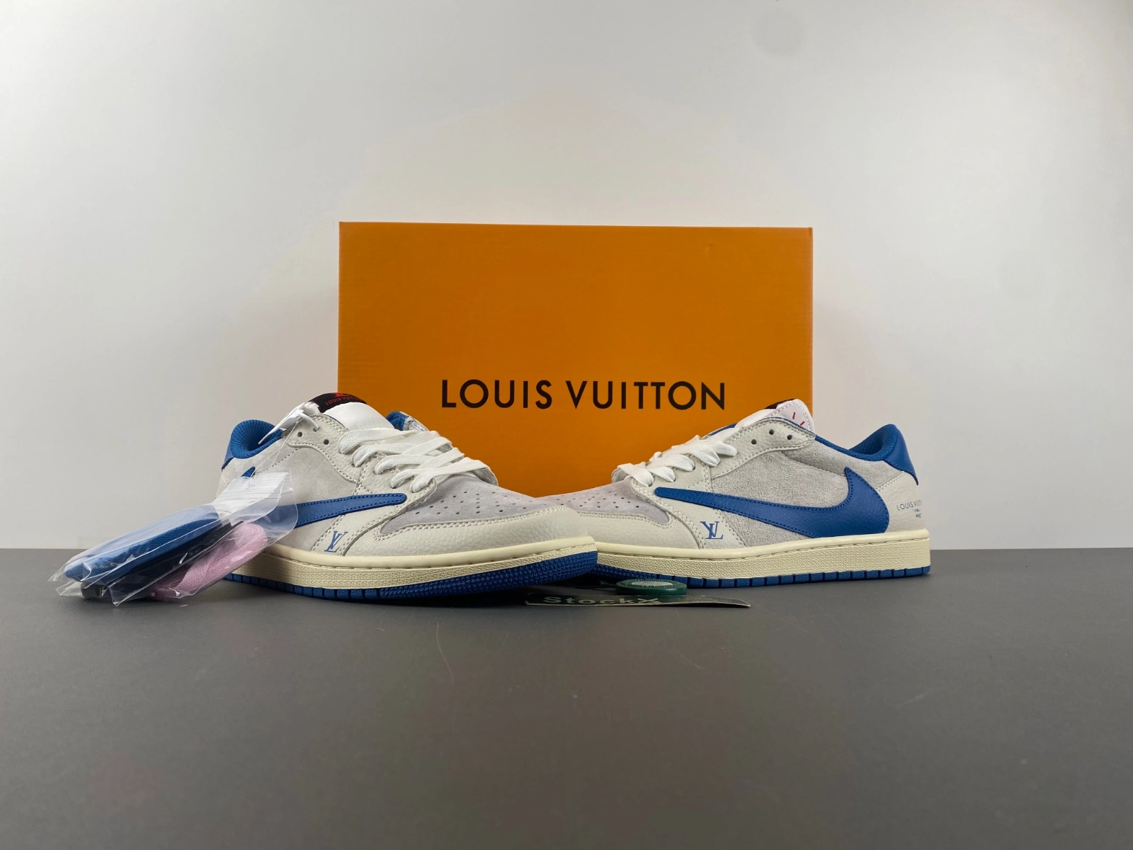 Air Jordan 1 Low Travis Scott L*V Blue Grey LX1988- AllSeason 1355