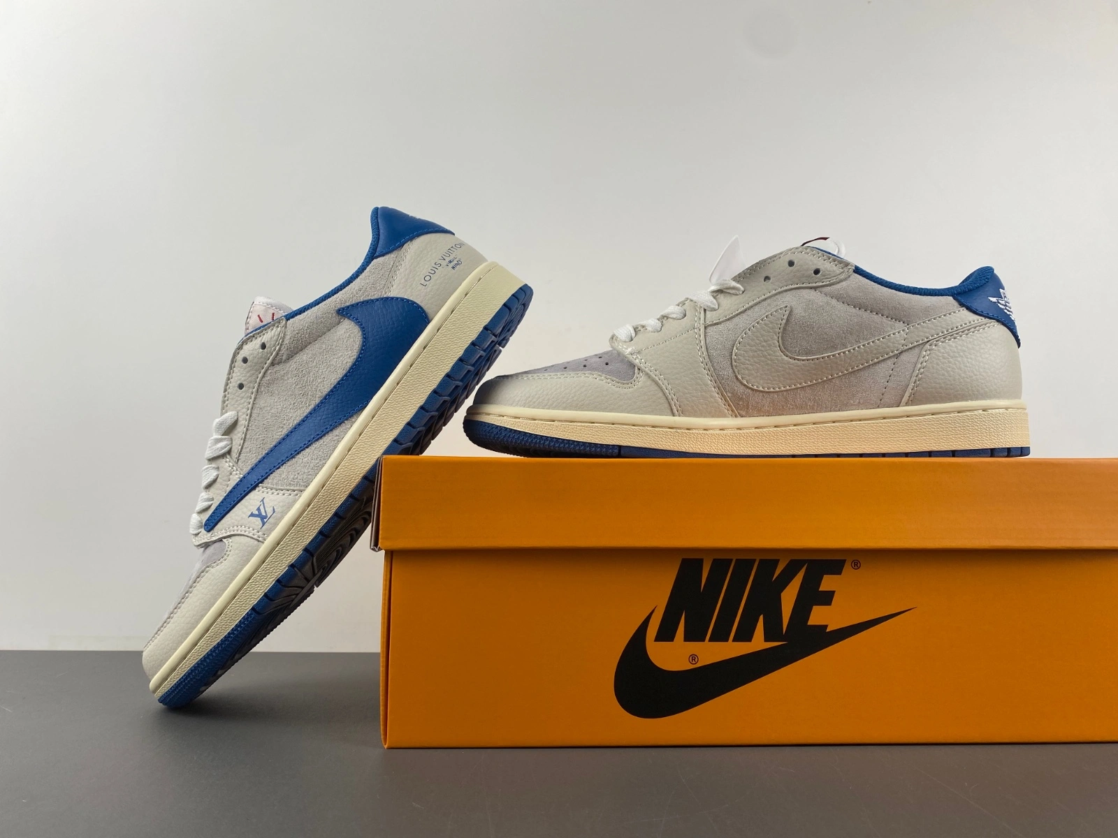 Air Jordan 1 Low Travis Scott L*V Blue Grey LX1988- AllSeason 1355