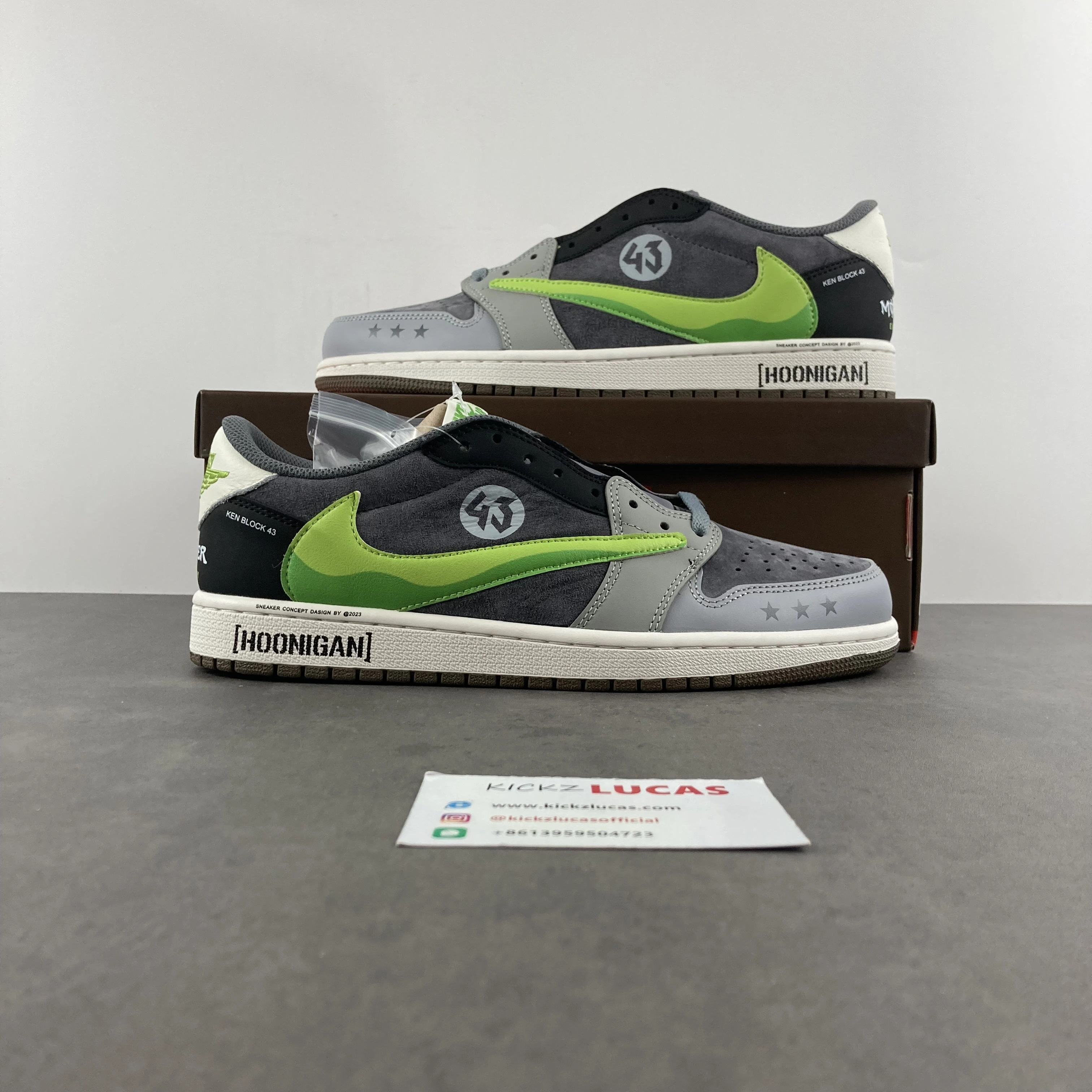 Thermal Air Jordan 1 Low Travis Scott Momster CZ0790- 1528