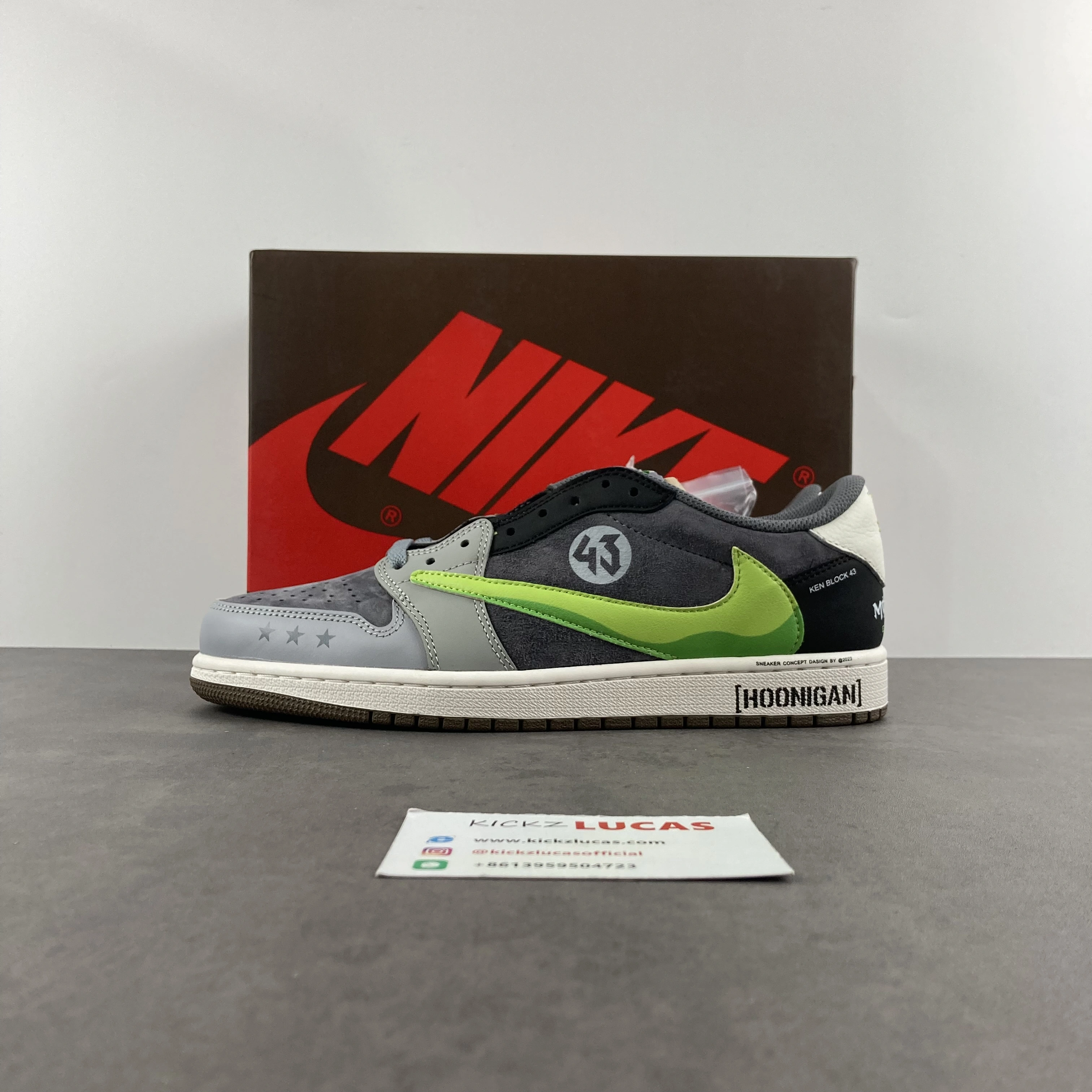 Thermal Air Jordan 1 Low Travis Scott Momster CZ0790- 1528