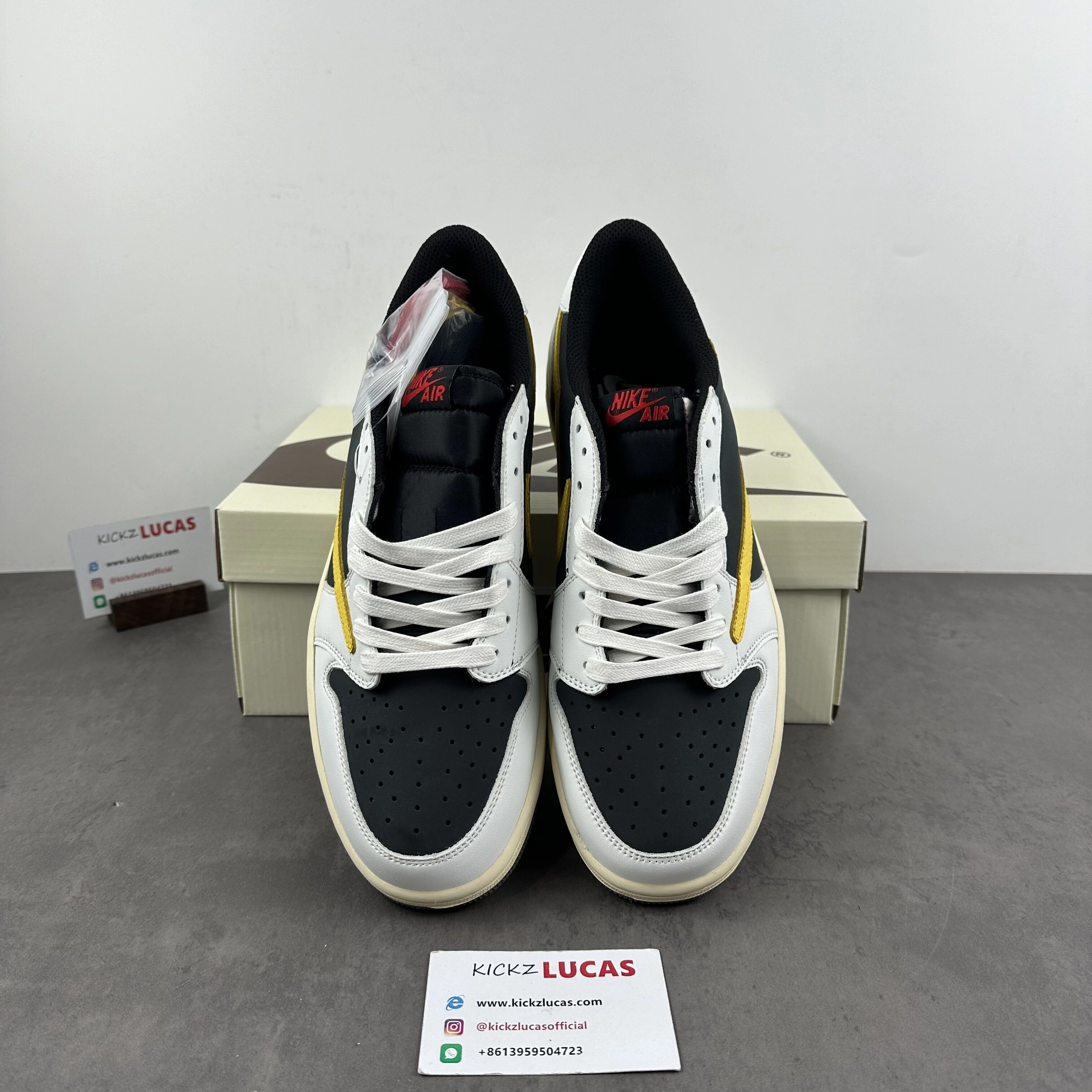 Reliable Air Jordan 1 Low Travis Scott Yellow DM7866- 1473