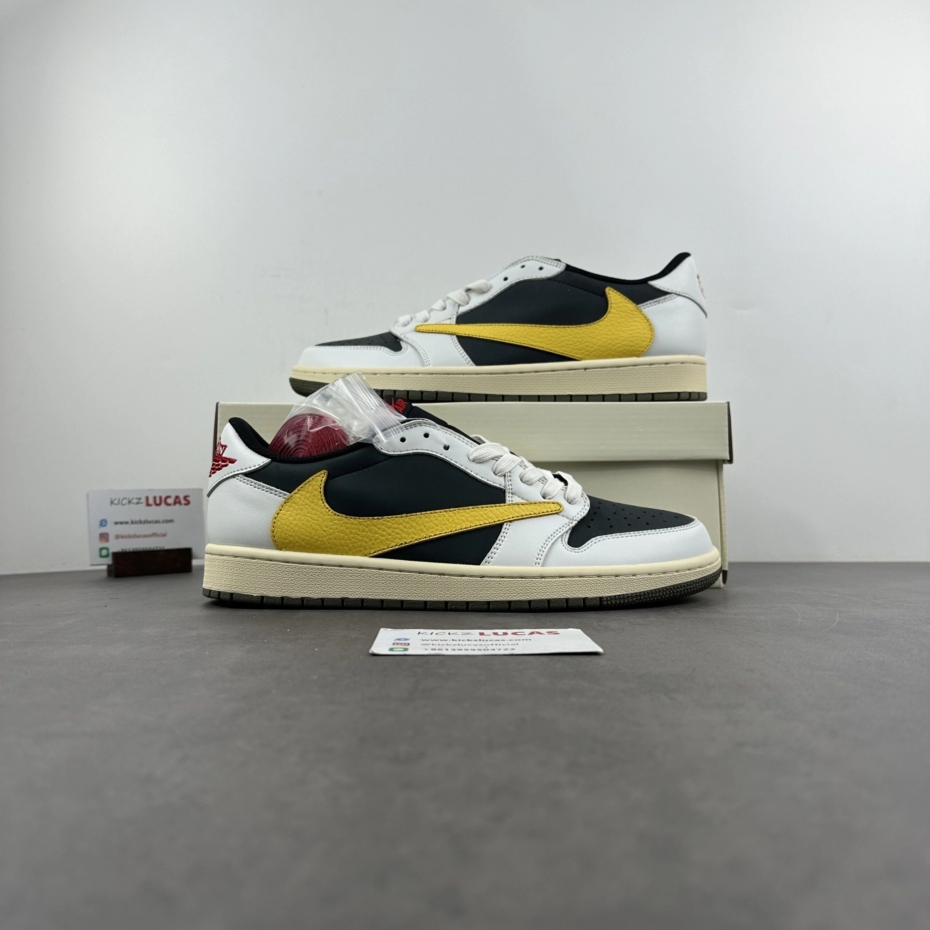 Reliable Air Jordan 1 Low Travis Scott Yellow DM7866- 1473