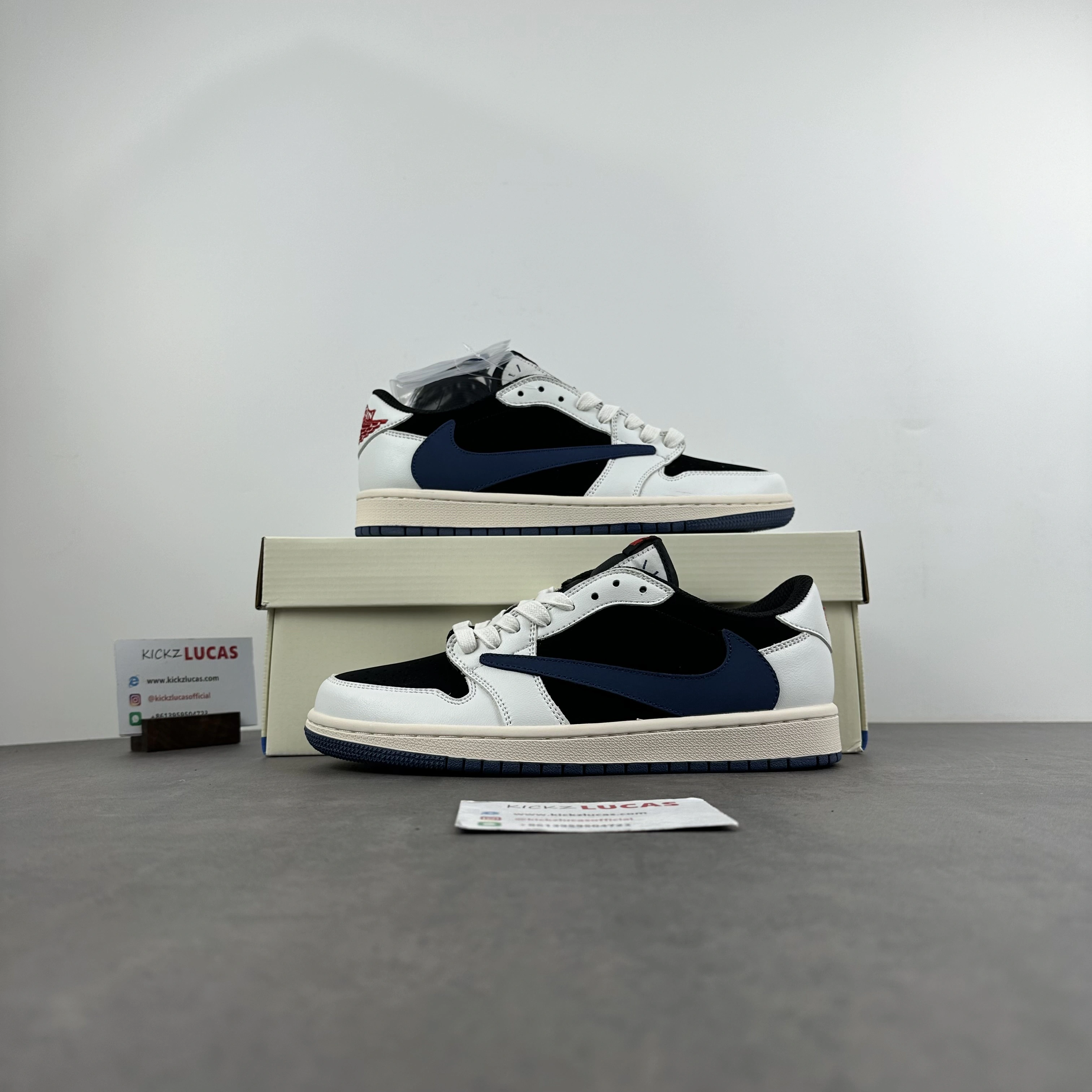 Sleek Air Jordan 1 Low Travis Scott blue DM7866- 1466