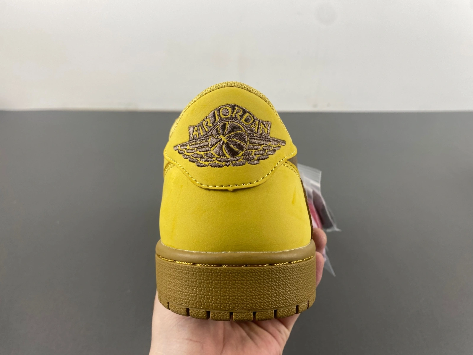 Air Jordan 1 Low Travis Scott khaki Yellow DM7866- Functional 1371
