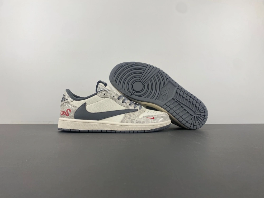 Snug Air Jordan 1 Low Travis Scott snake XS3086- 1341