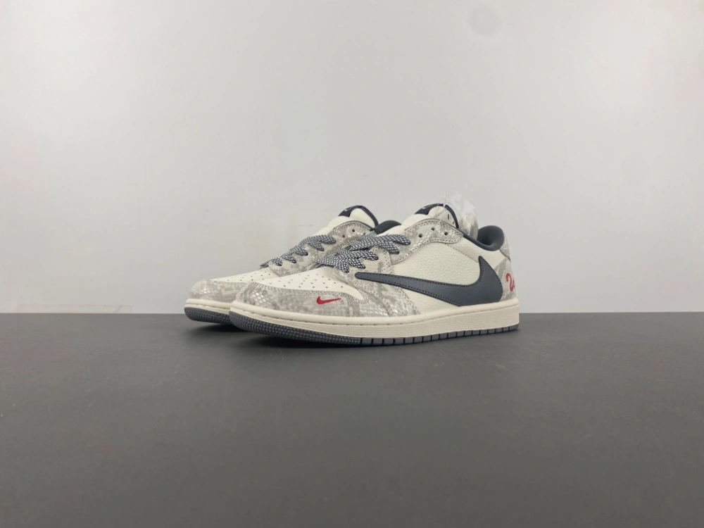 Snug Air Jordan 1 Low Travis Scott snake XS3086- 1341