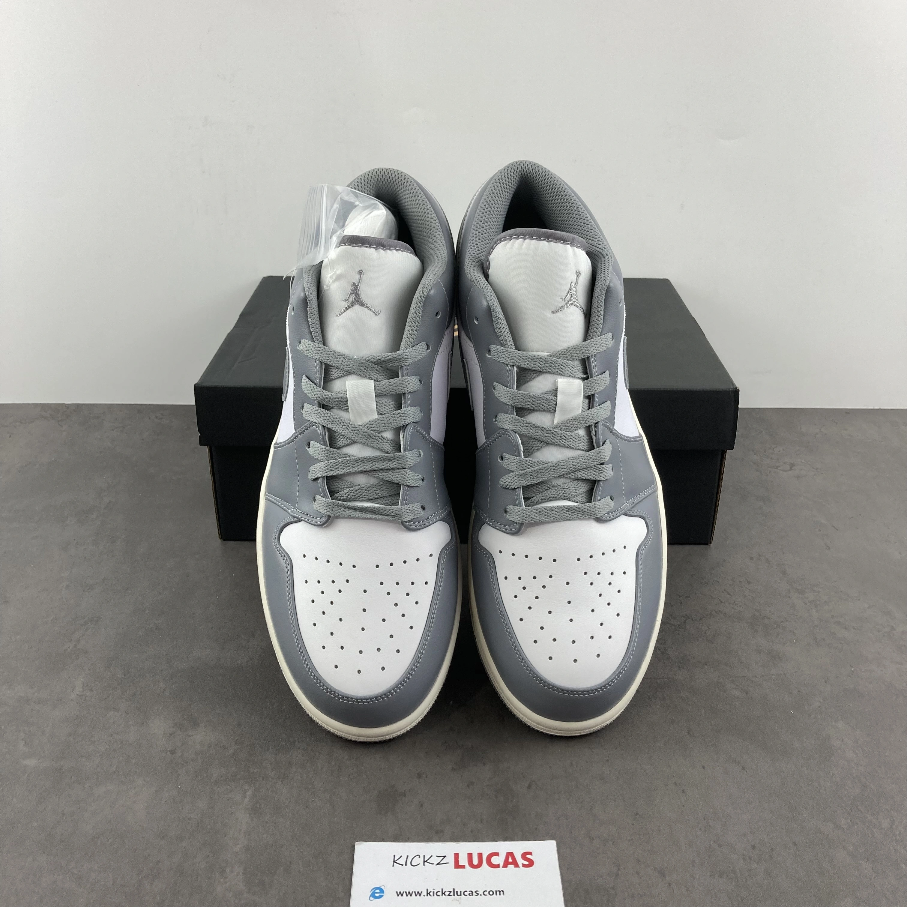 Air Jordan 1 Low Vintage Stealth Grey 553558- Chic 1495