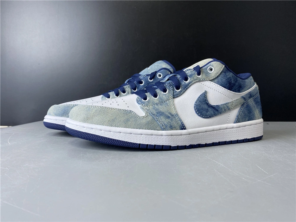SportInspired Air Jordan 1 Low Washed Denim CZ8455- 1649