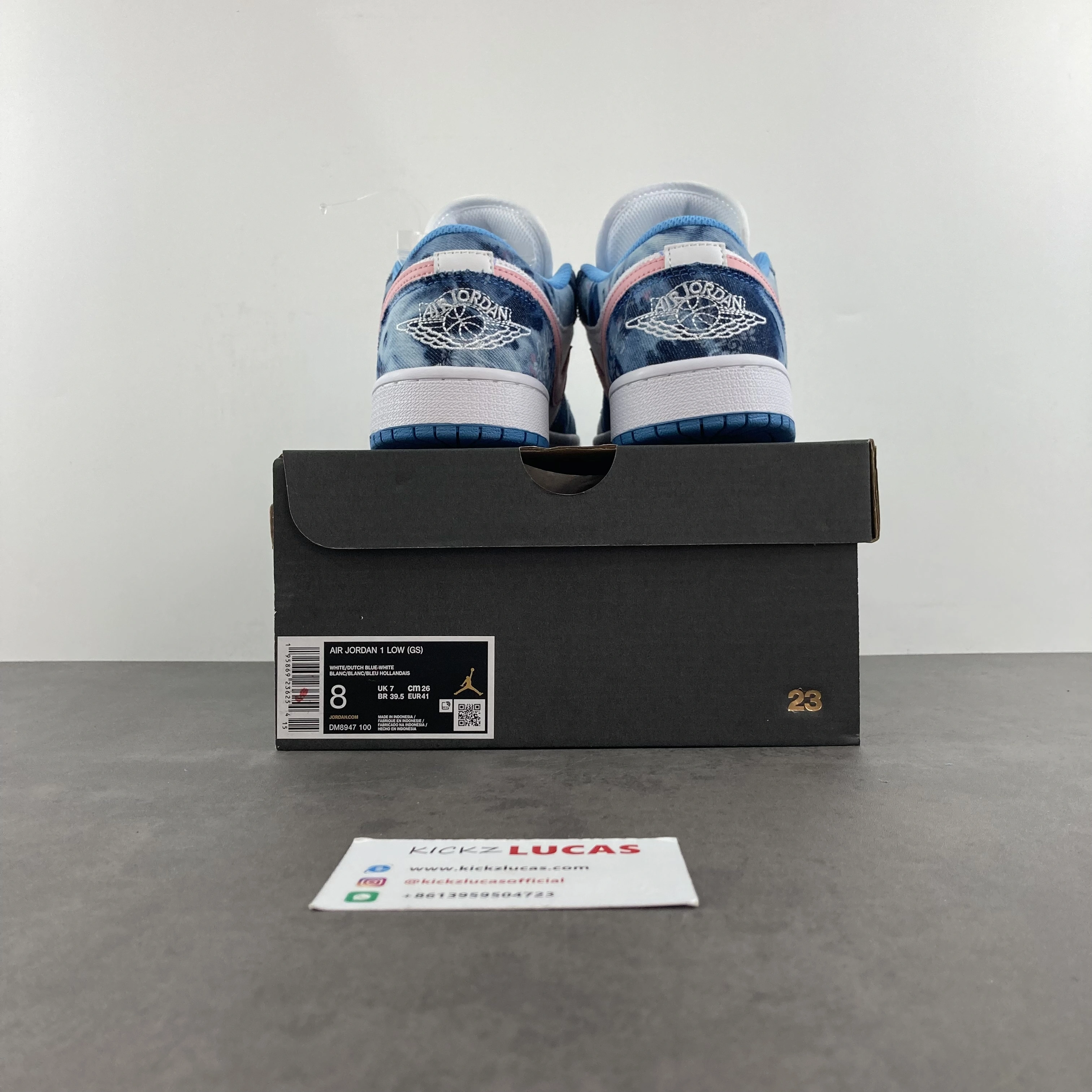 Efficient Air Jordan 1 Low Washed Denim Pink DM8947- 1497