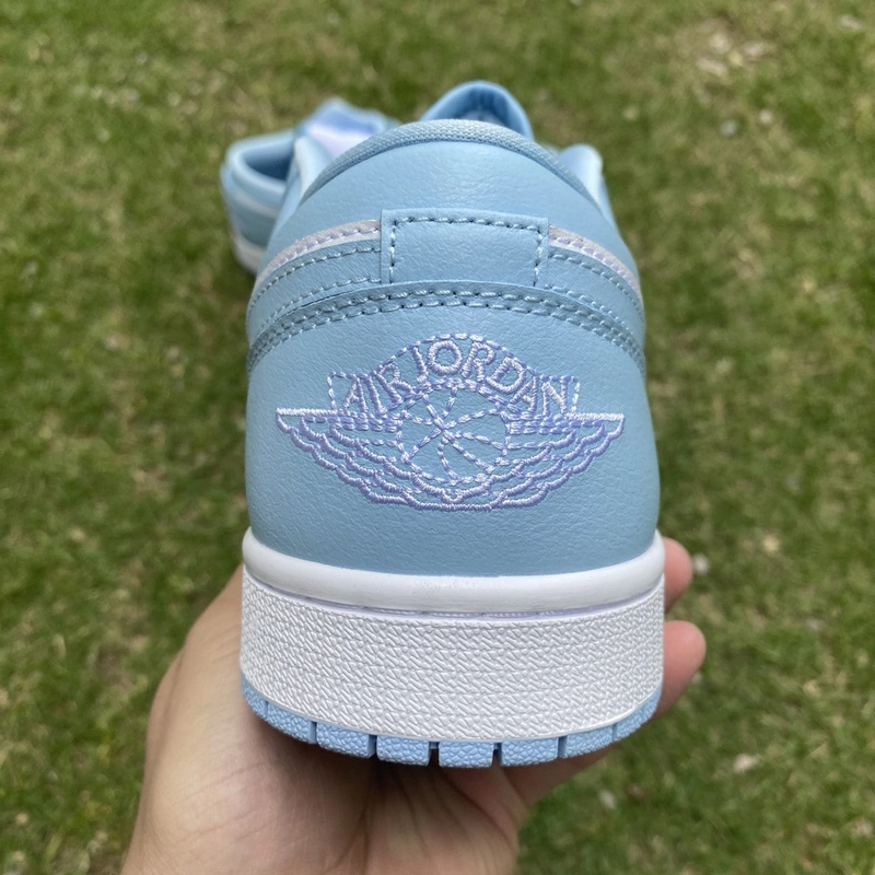 Air Jordan 1 Low White Ice Blue DC0774- Affordable 1459