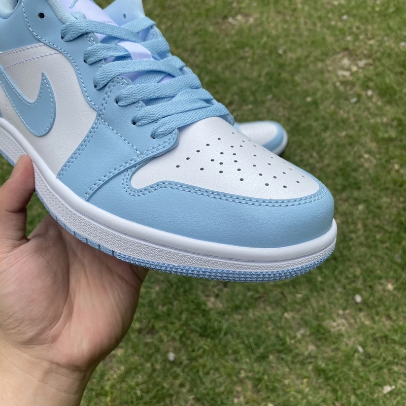 Air Jordan 1 Low White Ice Blue DC0774- Affordable 1459