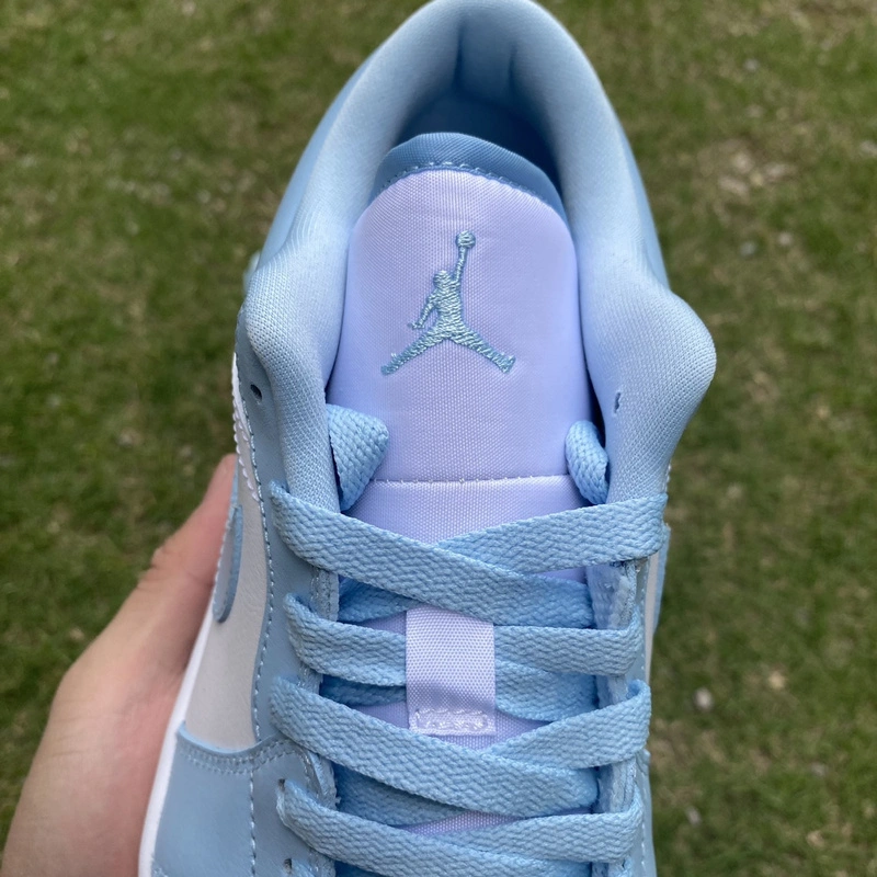 Air Jordan 1 Low White Ice Blue DC0774- Affordable 1459