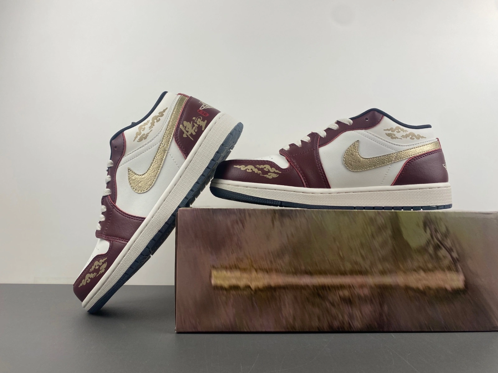 Affordable Air Jordan 1 Low Year of the Dragon (2024) FJ5735- 1360
