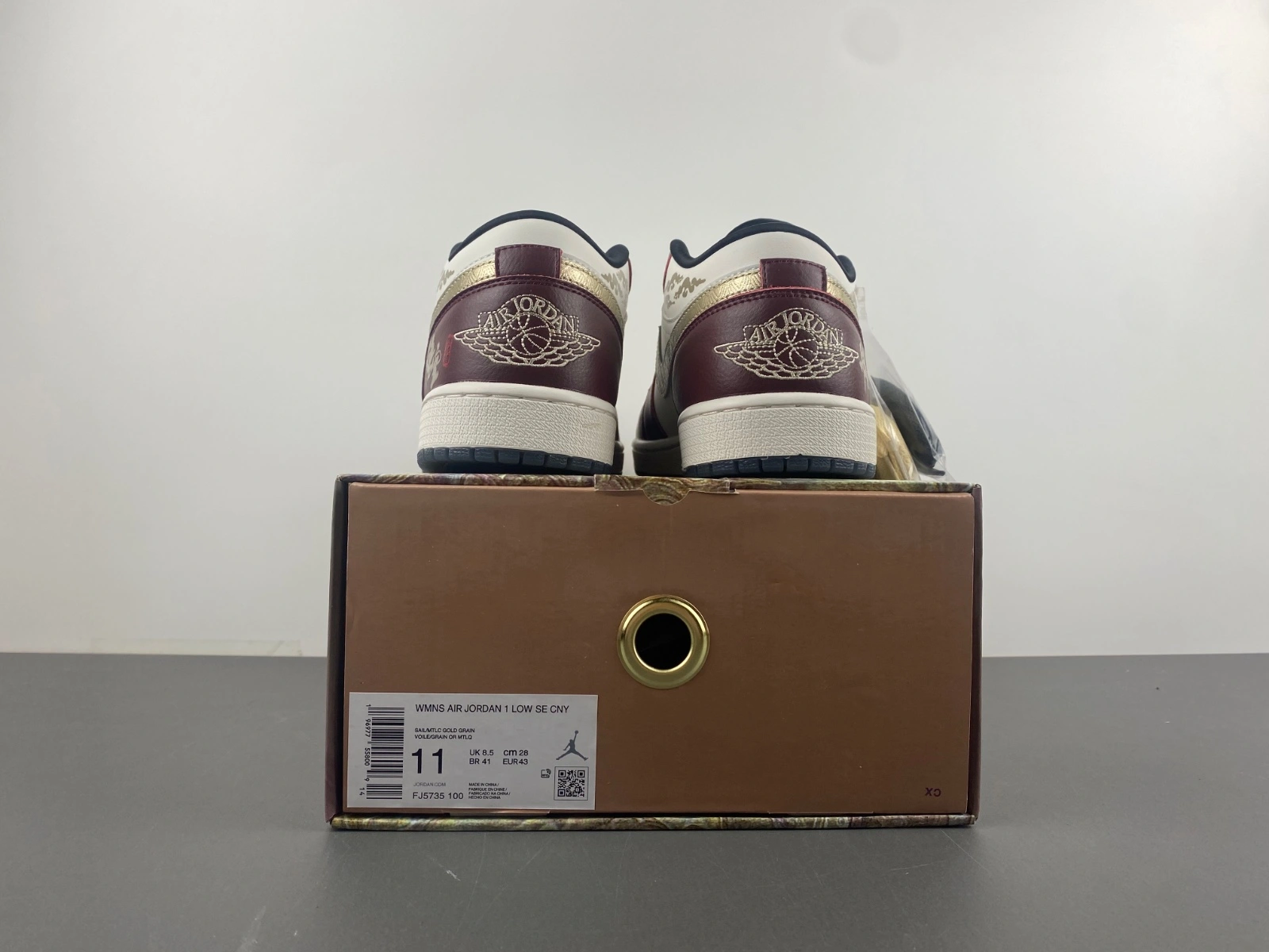 Affordable Air Jordan 1 Low Year of the Dragon (2024) FJ5735- 1360