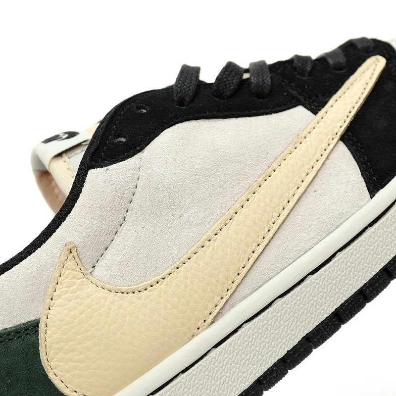Colorful Air Jordan 1 Low x Travis Scott Green Black DM7866- 1457