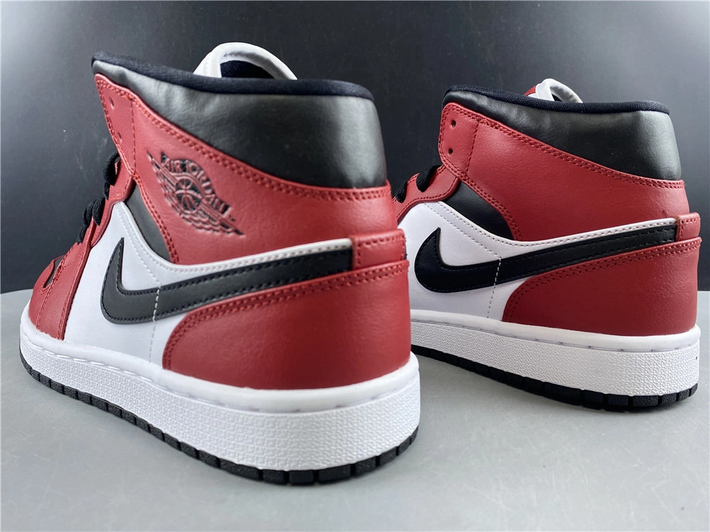 Air Jordan 1 Mid Chicago Toe 554724- Chic 1775