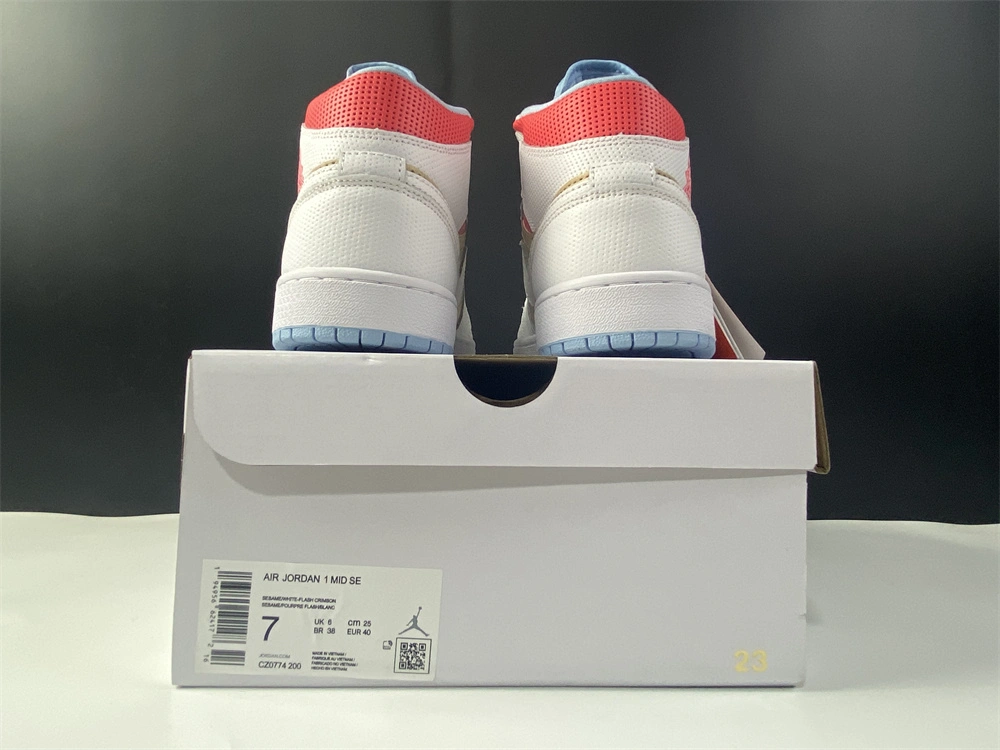 UrbanChic Air Jordan 1 Mid SE Sesame CZ0774- 1725