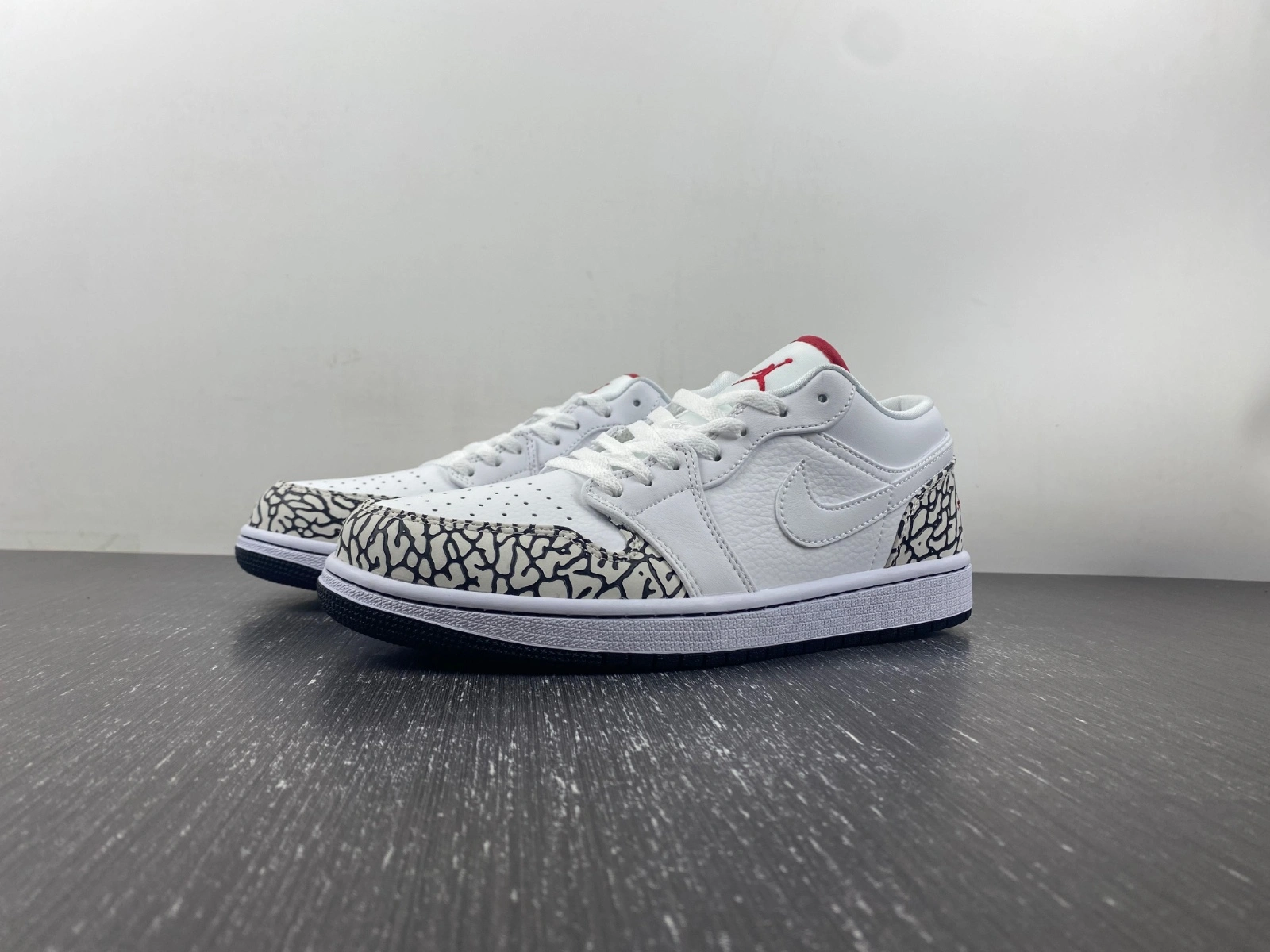 ComfortFit Air Jordan 1 Phat Low Cement Grey 338145-162 350571- 1448
