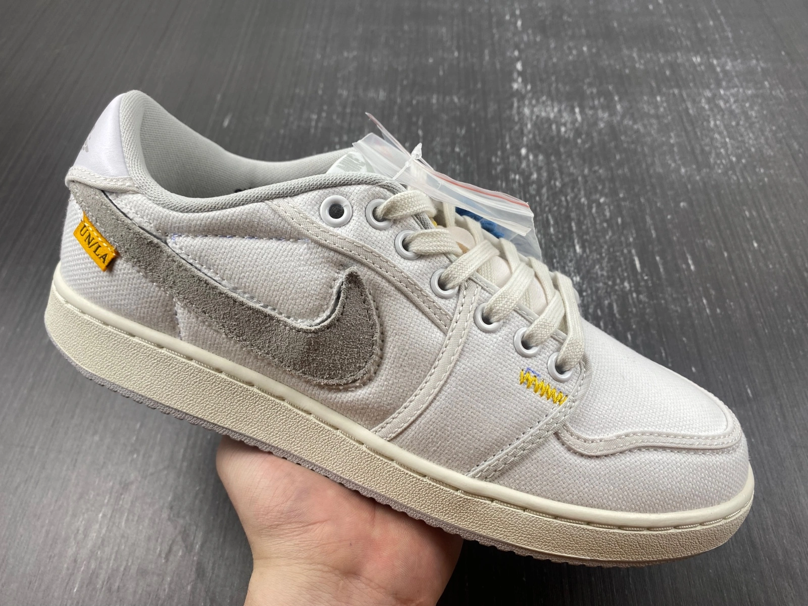 Air Jordan 1 Retro AJKO Low SP Union White Canvas DO8912- Youthful 1547
