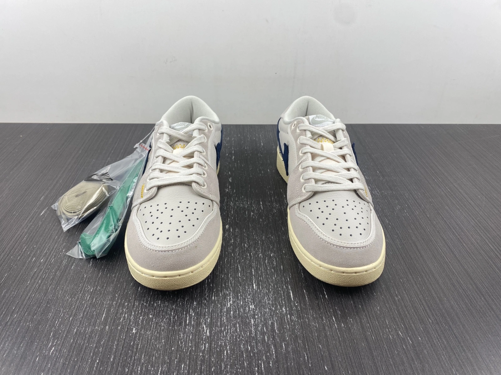 Air Jordan 1 Retro AJKO Low SP Union White Suede DO8912- Breathable 1522