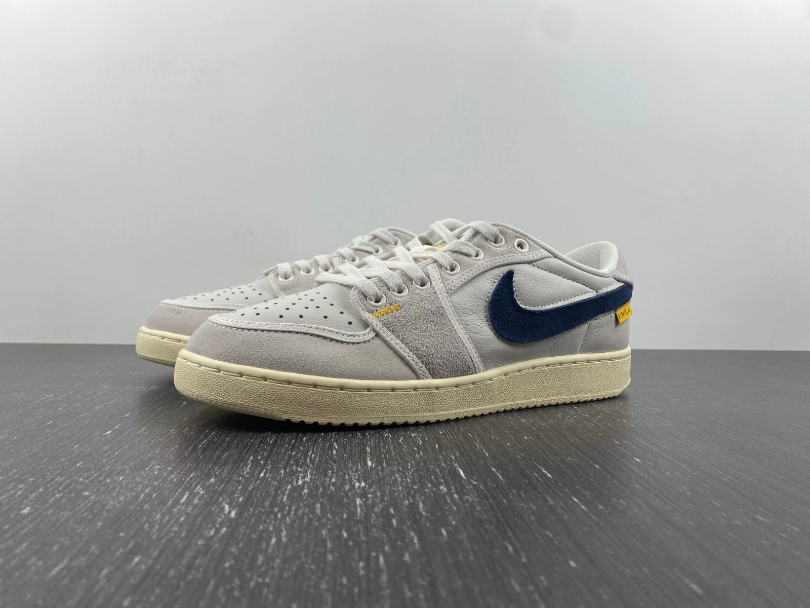 Air Jordan 1 Retro AJKO Low SP Union White Suede DO8912- Breathable 1522