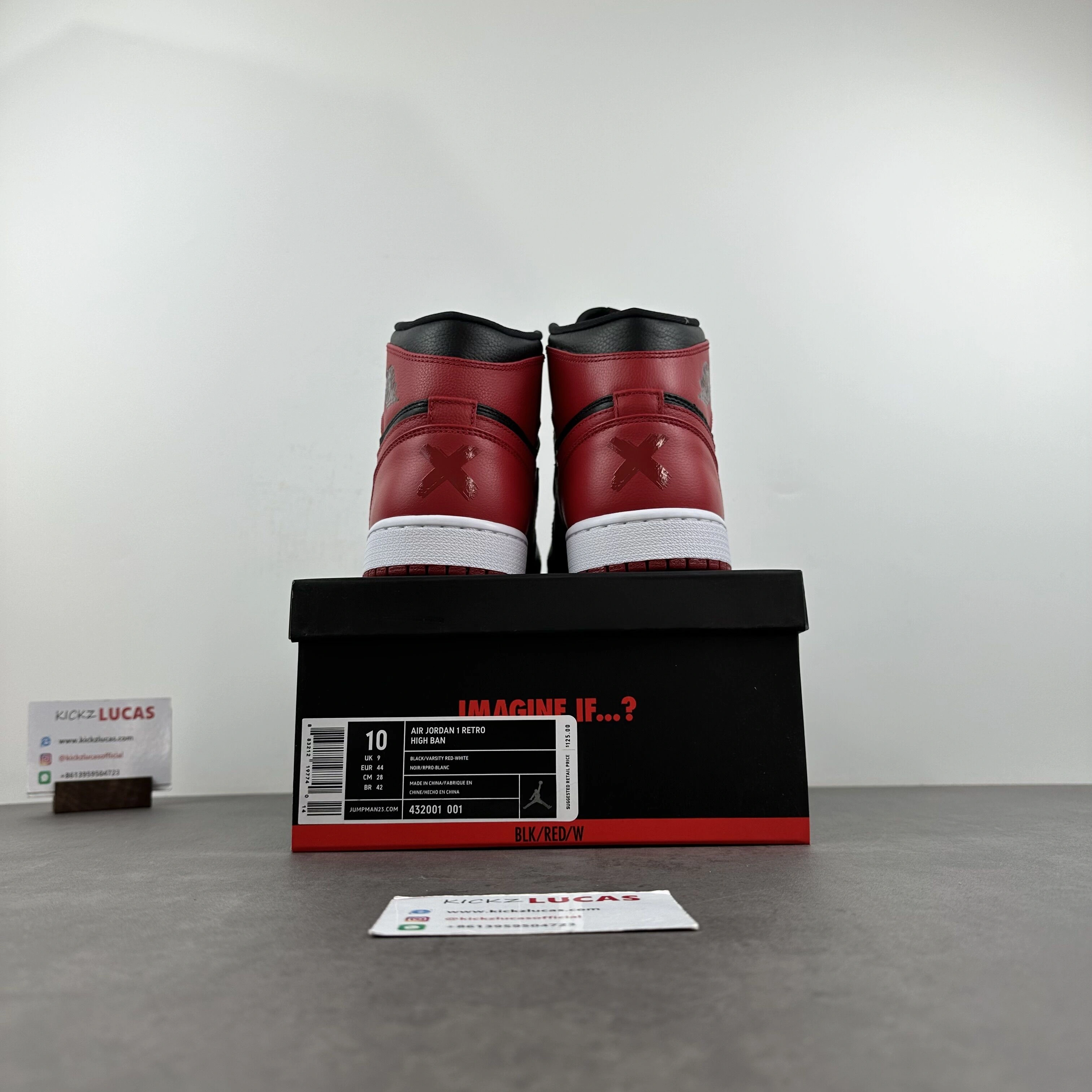 MultiPurpose Air Jordan 1 Retro Banned (B-Grade) 432001- 1474