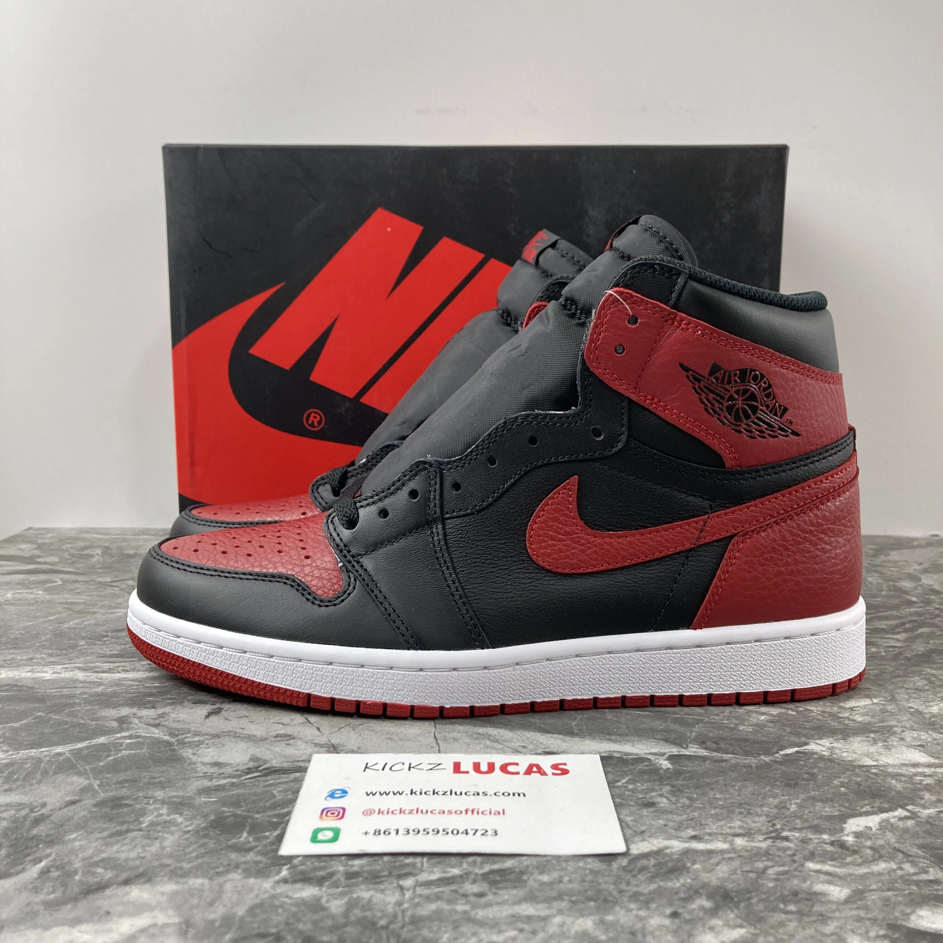 Air Jordan 1 Retro High Bred Banned 555088- Cozy 1714