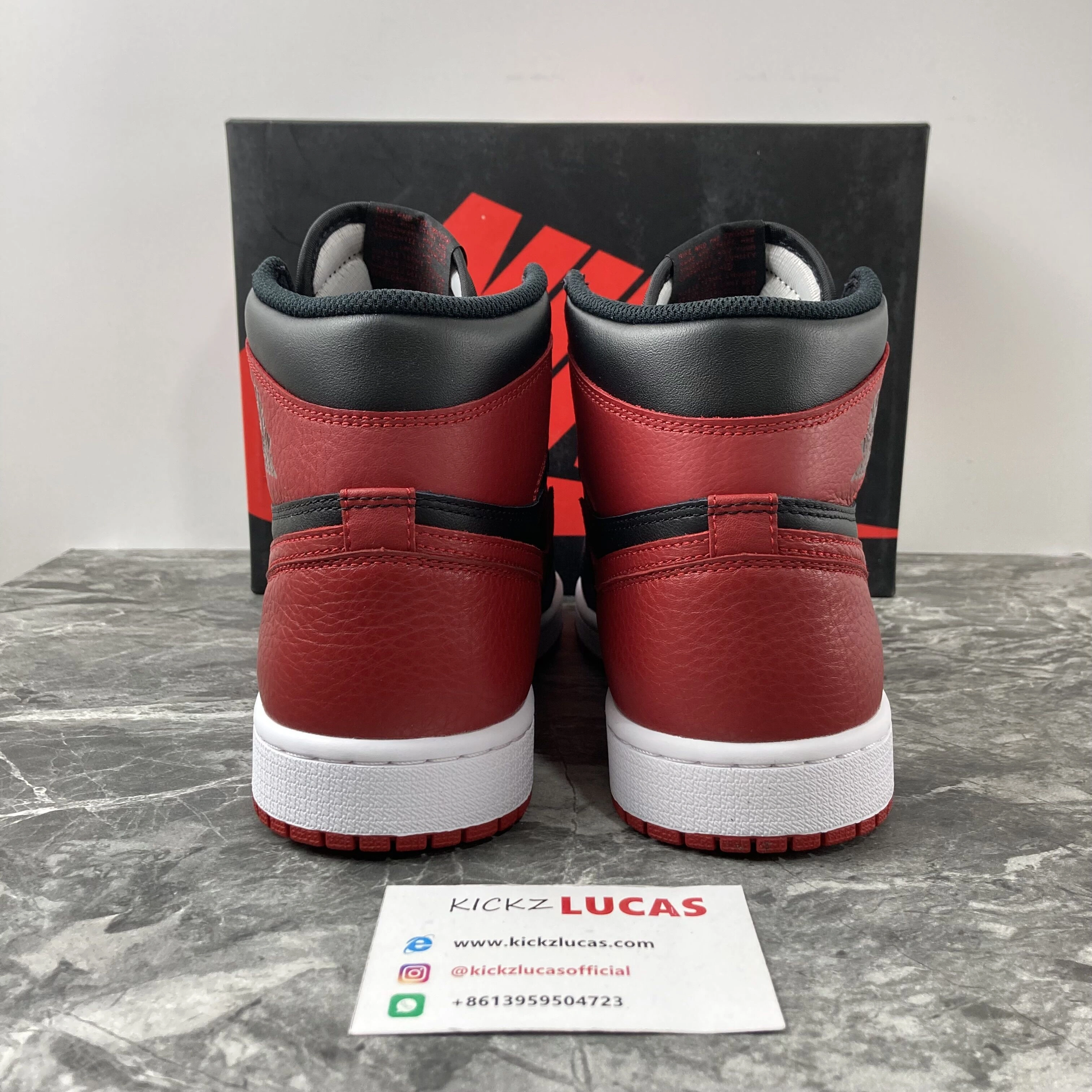 Air Jordan 1 Retro High Bred Banned 555088- Cozy 1714