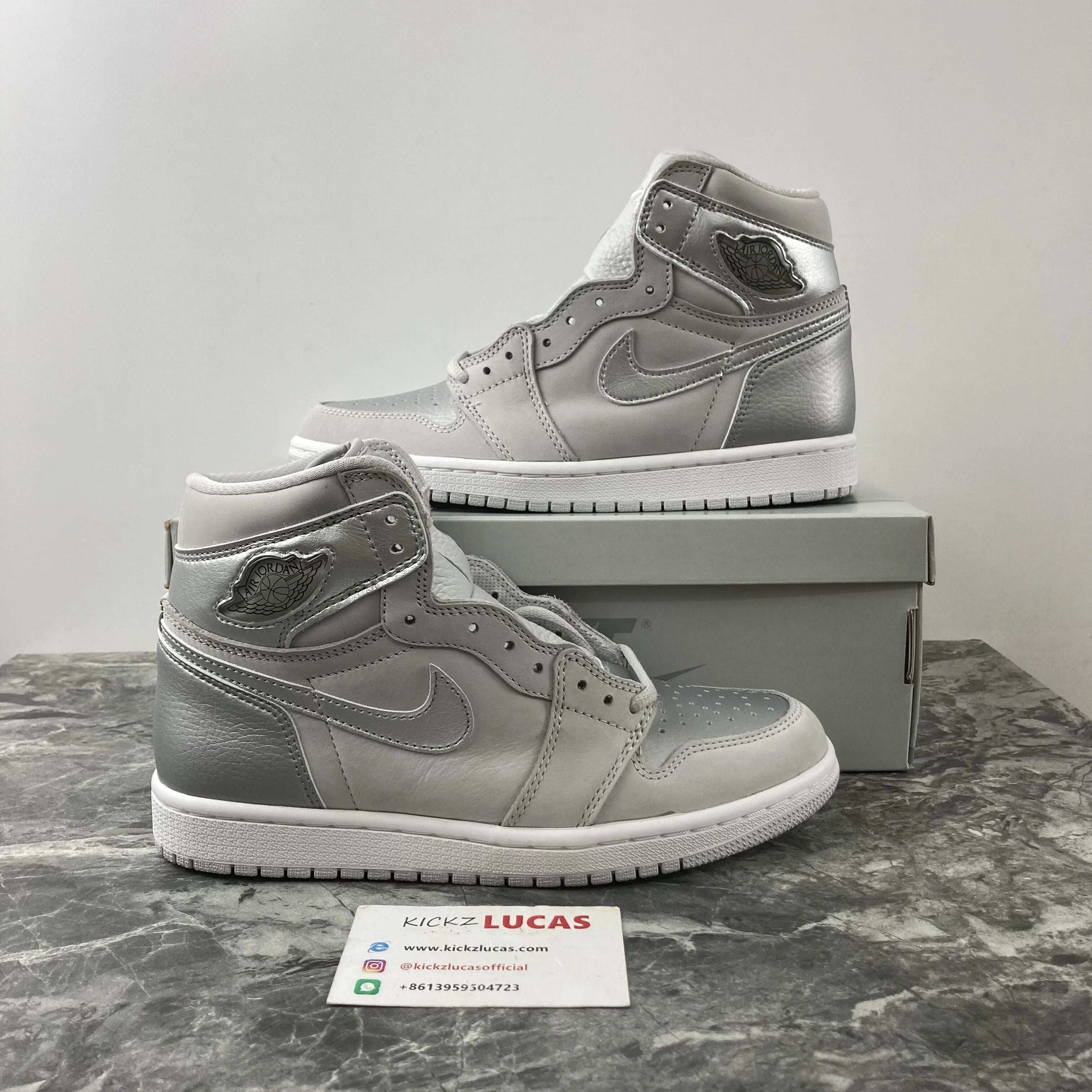 Air Jordan 1 Retro High CO Japan Neutral Grey DC1788- EyeCatching 1796