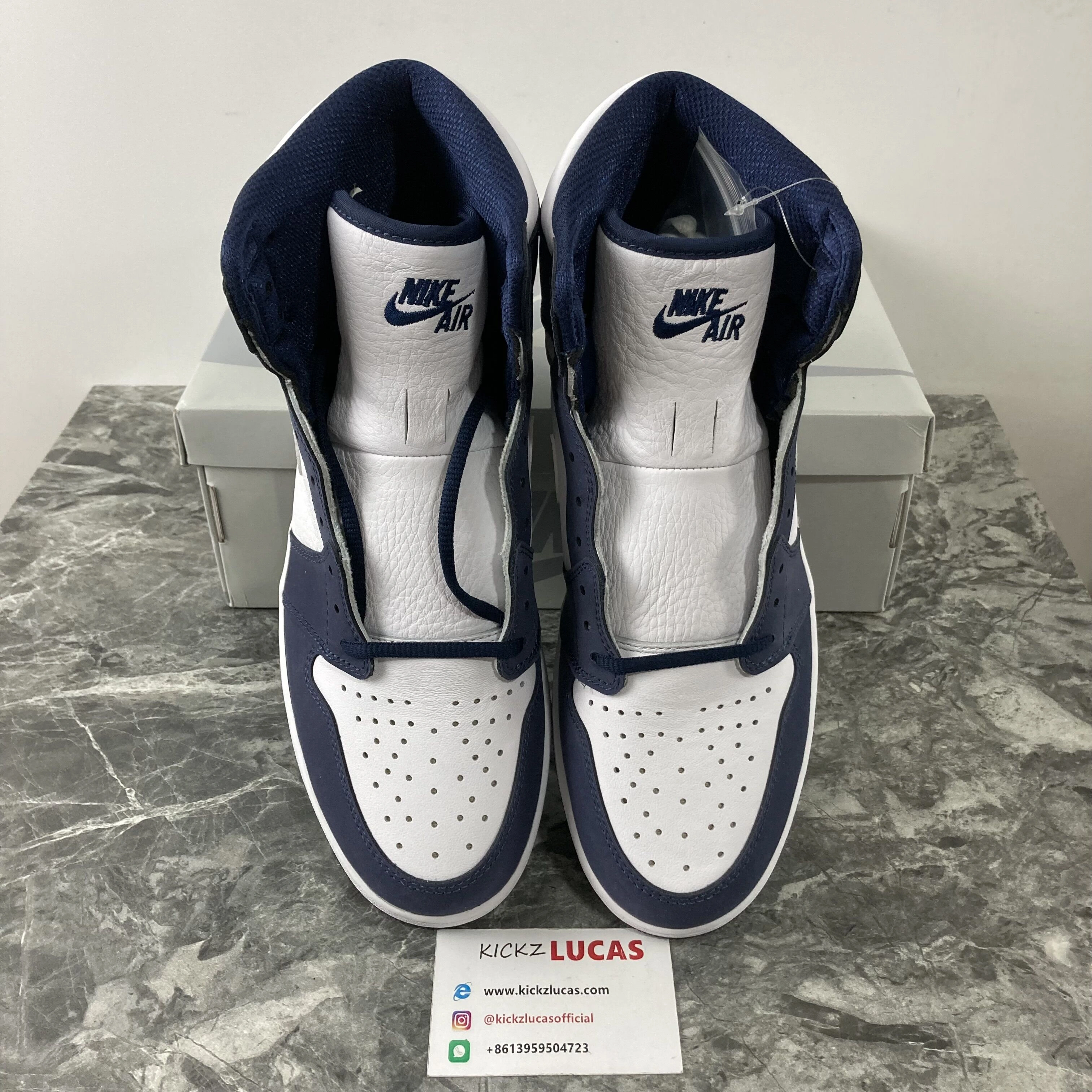 Air Jordan 1 Retro High COJP Midnight Navy DC1788- Neat 1786