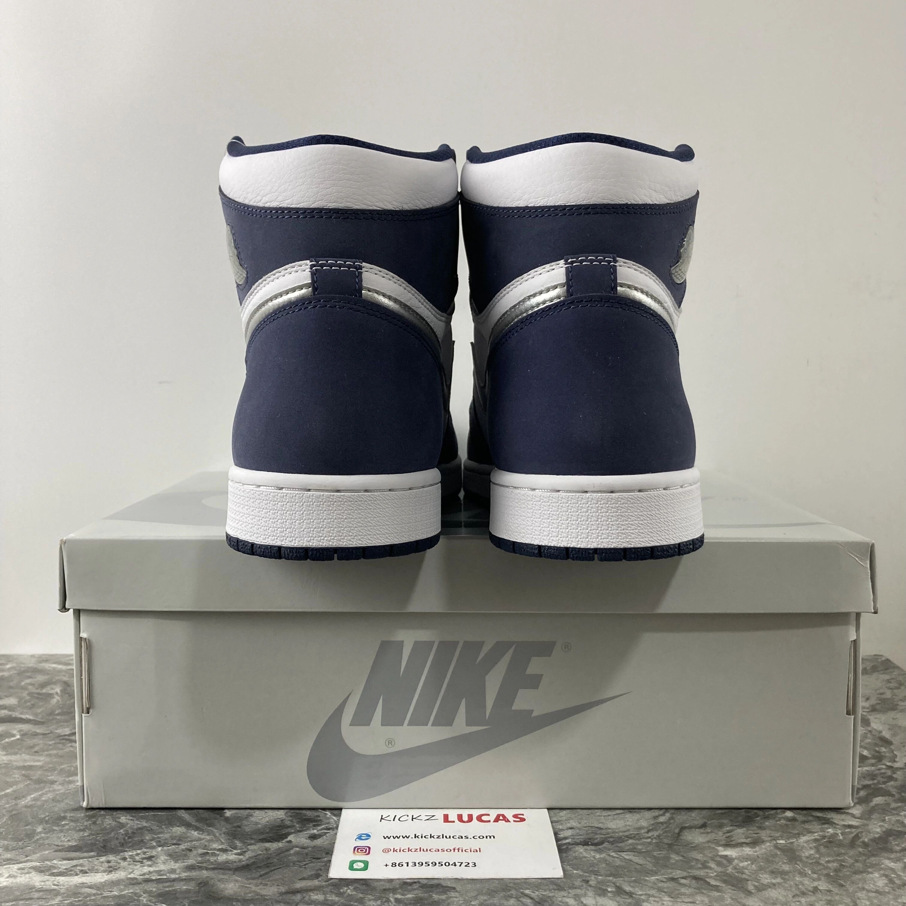 Air Jordan 1 Retro High COJP Midnight Navy DC1788- Neat 1786