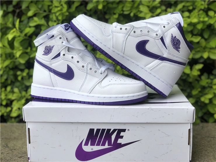 Air Jordan 1 Retro High Court Purple CD0461- Stylish 1732