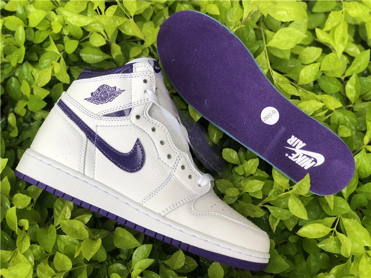 Air Jordan 1 Retro High Court Purple CD0461- Stylish 1732