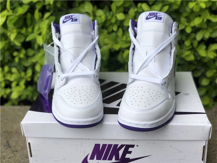 Air Jordan 1 Retro High Court Purple CD0461- Stylish 1732
