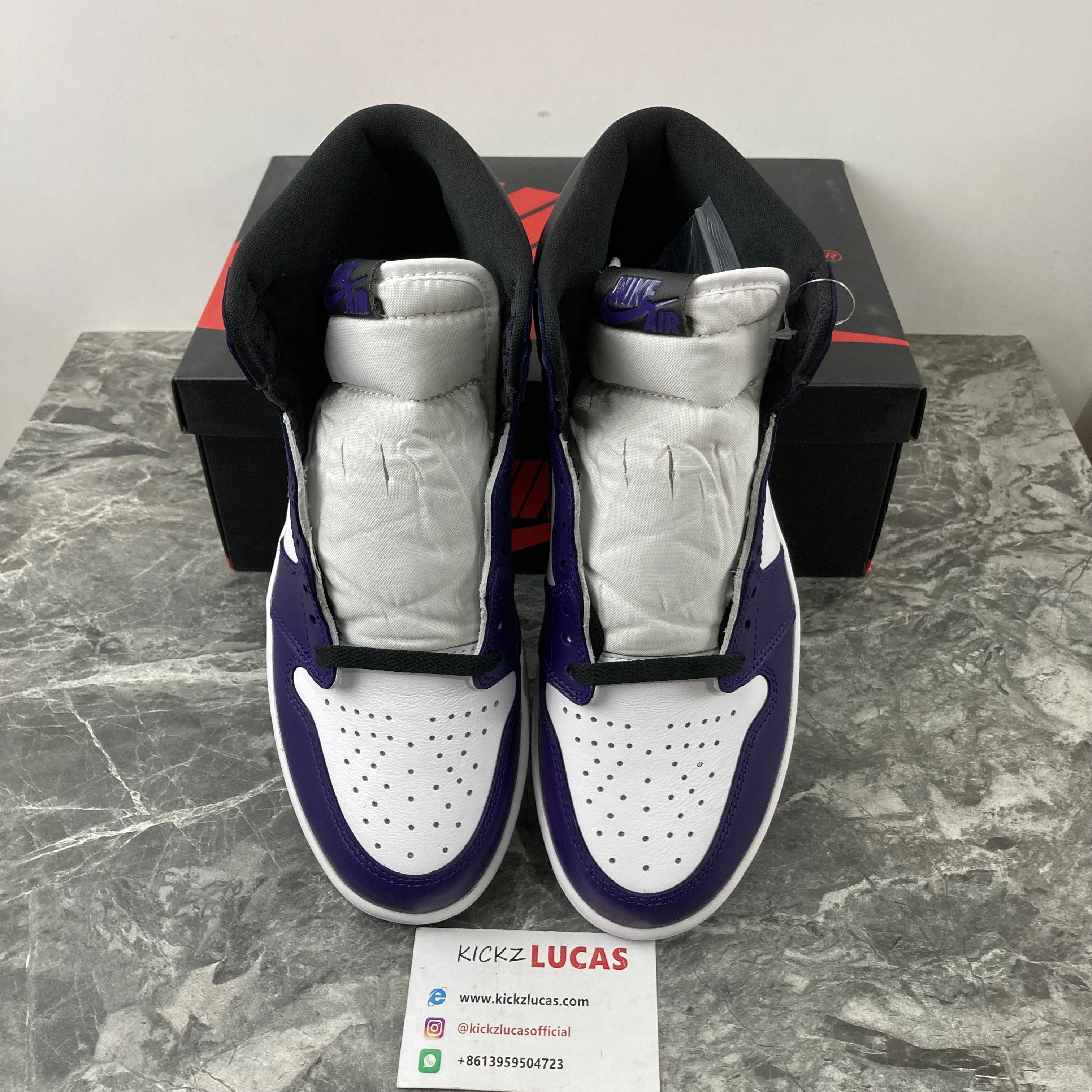FastDry Air Jordan 1 Retro High Court Purple White 555088- 1772