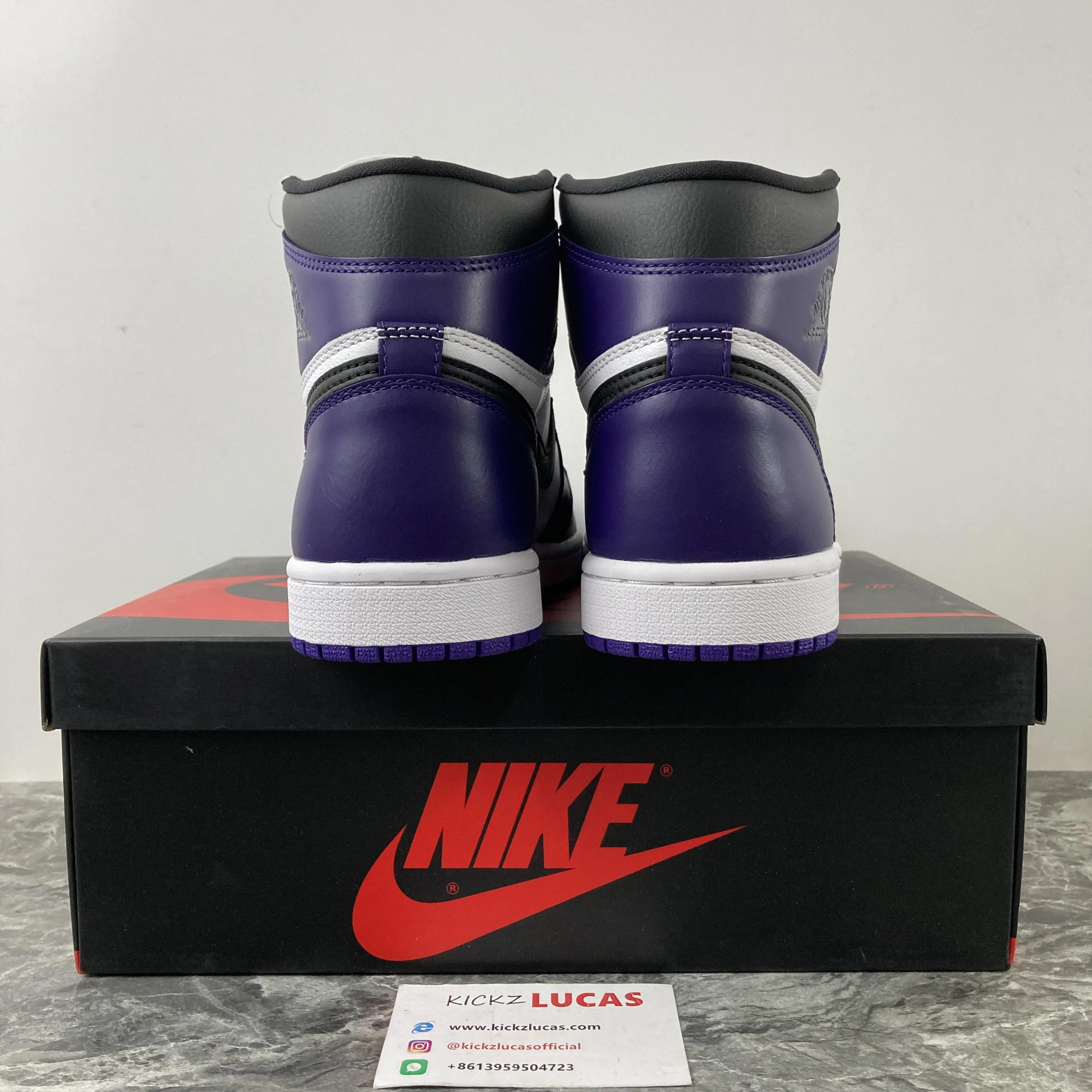 FastDry Air Jordan 1 Retro High Court Purple White 555088- 1772
