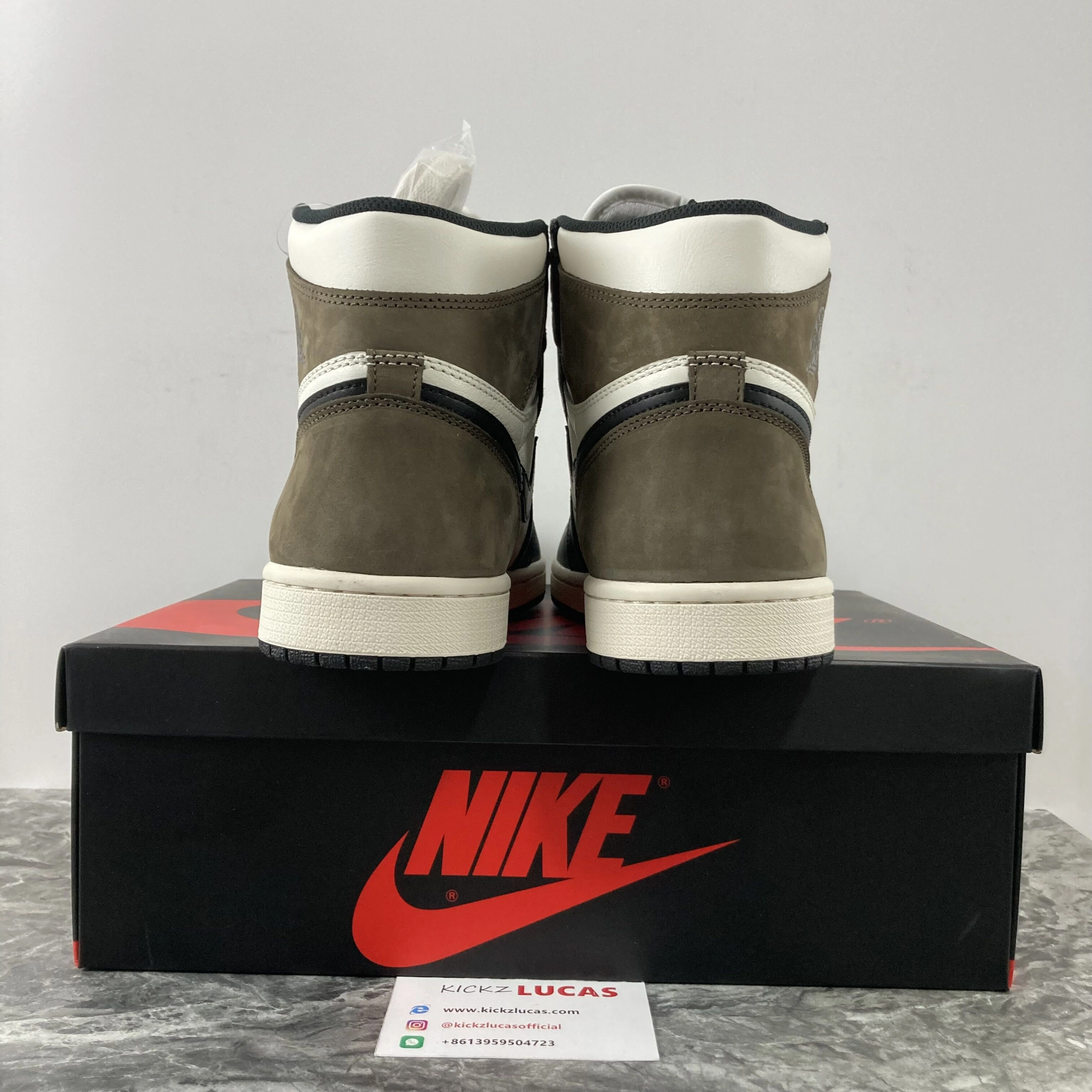 Air Jordan 1 Retro High Dark Mocha 555088- Stylish 1707