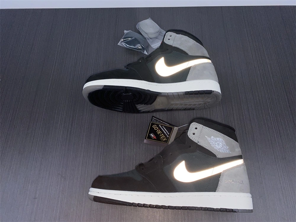 Trendy Air Jordan 1 Retro High Element Gore-Tex Black Particle Grey DB2889- 1691