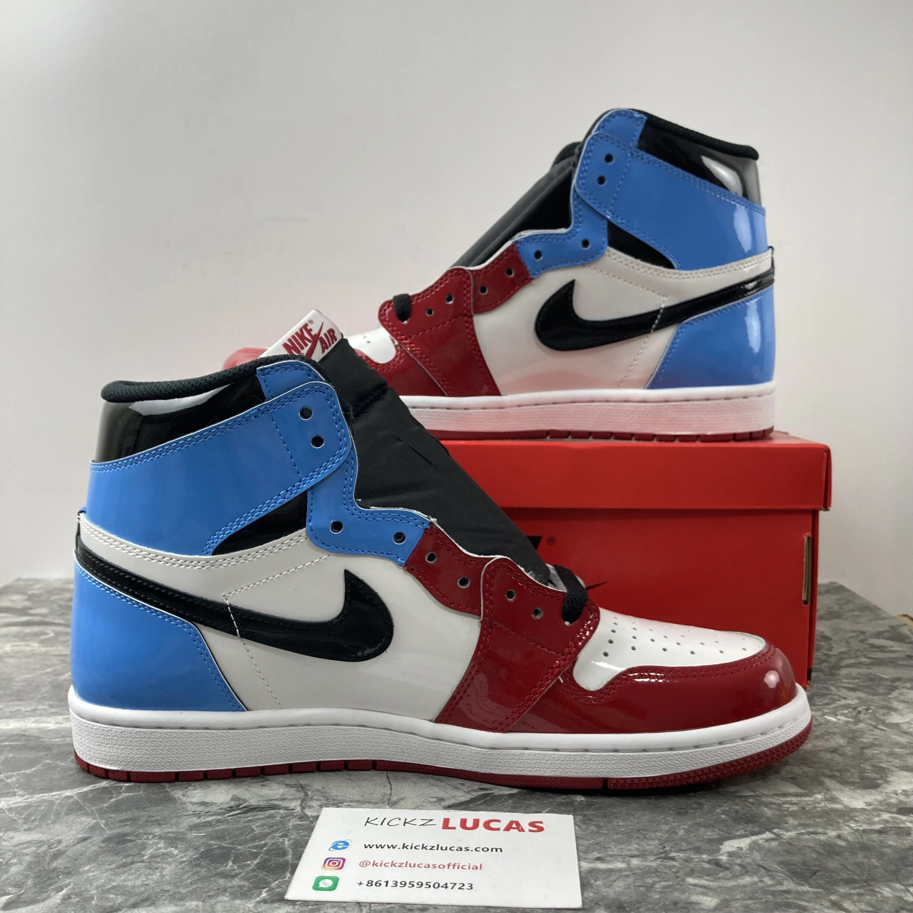 FreshLook Air Jordan 1 Retro High Fearless UNC Chicago CK5666- 1706