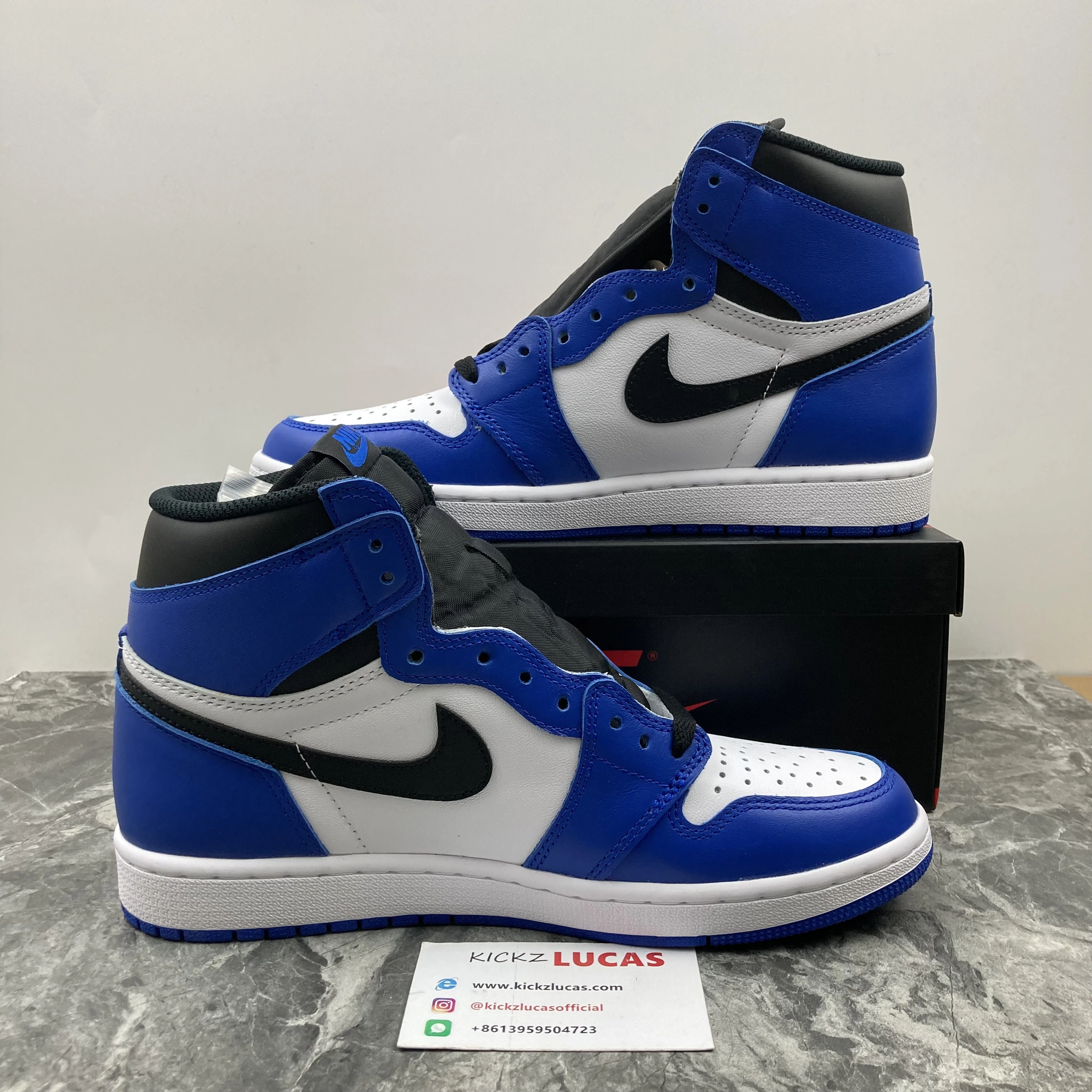 Popular Air Jordan 1 Retro High Game Royal 555088- 1719