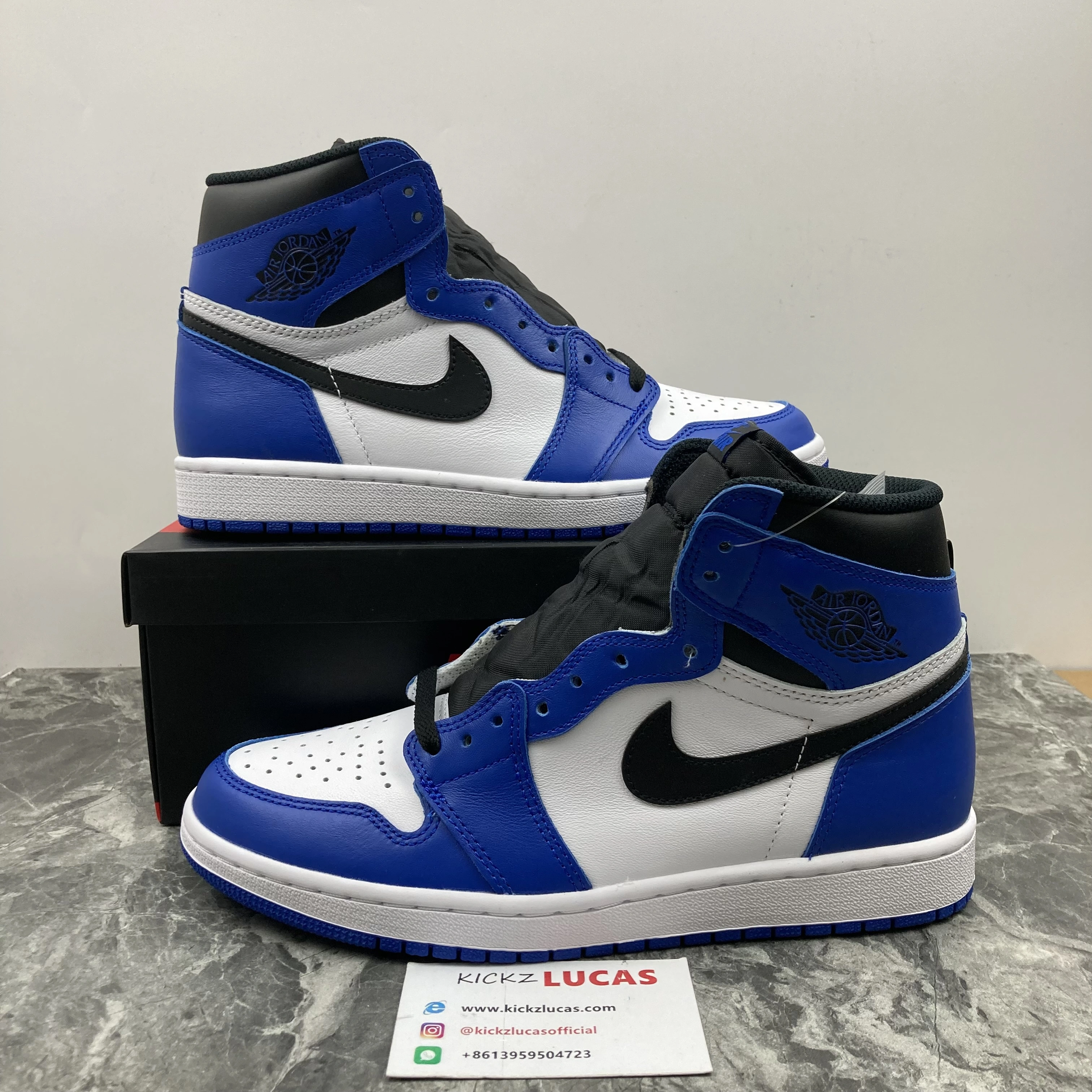 Popular Air Jordan 1 Retro High Game Royal 555088- 1719