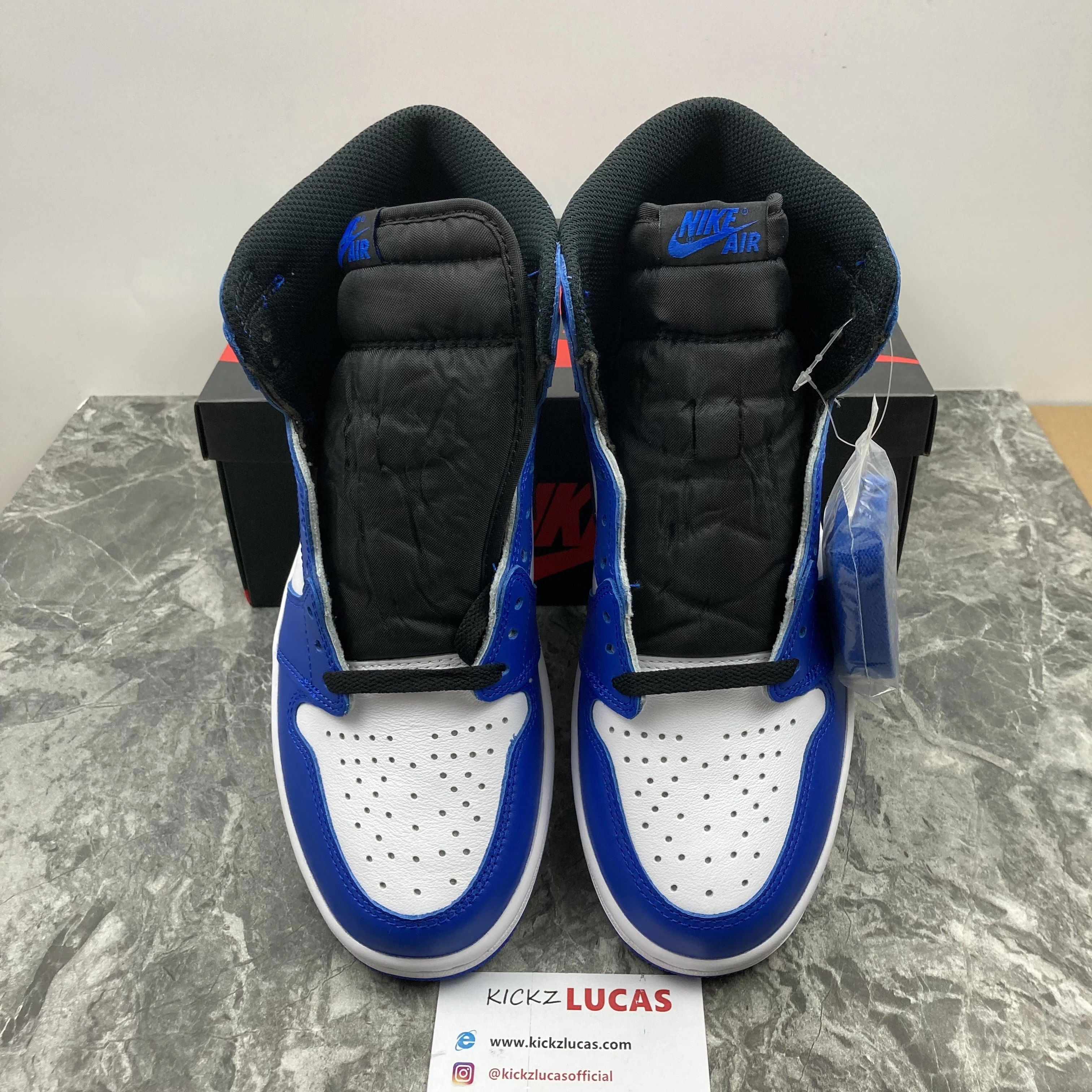 Popular Air Jordan 1 Retro High Game Royal 555088- 1719